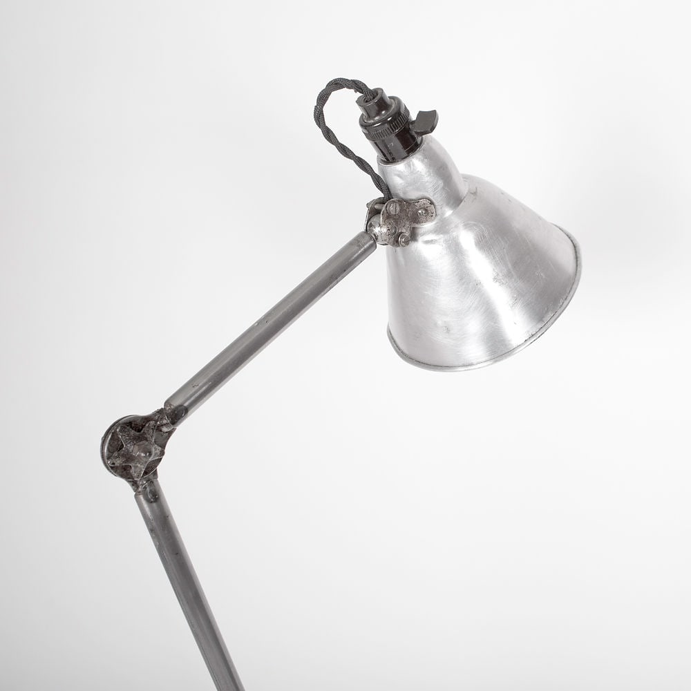 FRENCH INDUSTRIAL ART DECO MAZDA TASK LAMP - 6