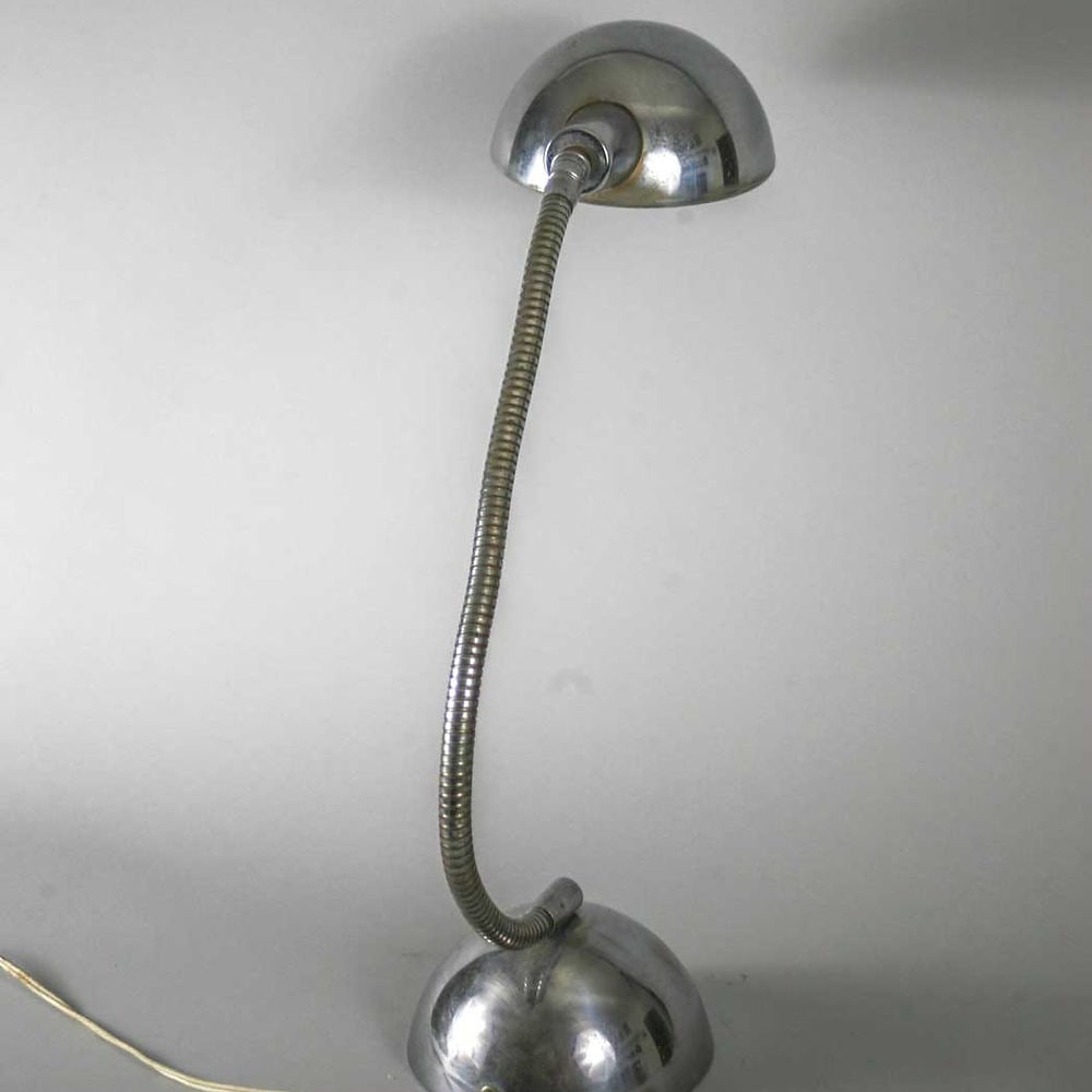 Pair of JUMO 210 with Flex arm industrial modernist desk lamp - 3