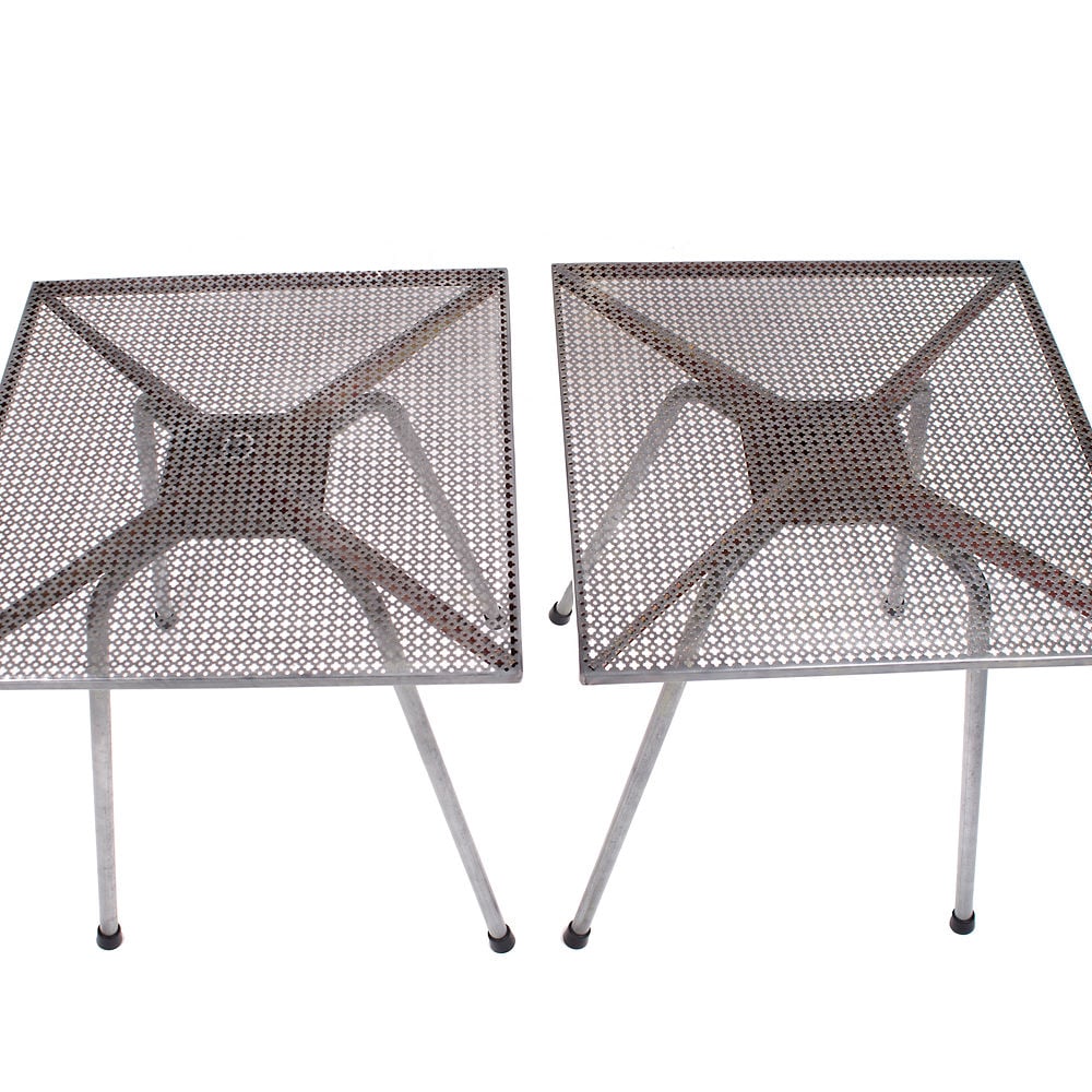 FRENCH MODERNIST bistro table MATEGOT Mid century - 6