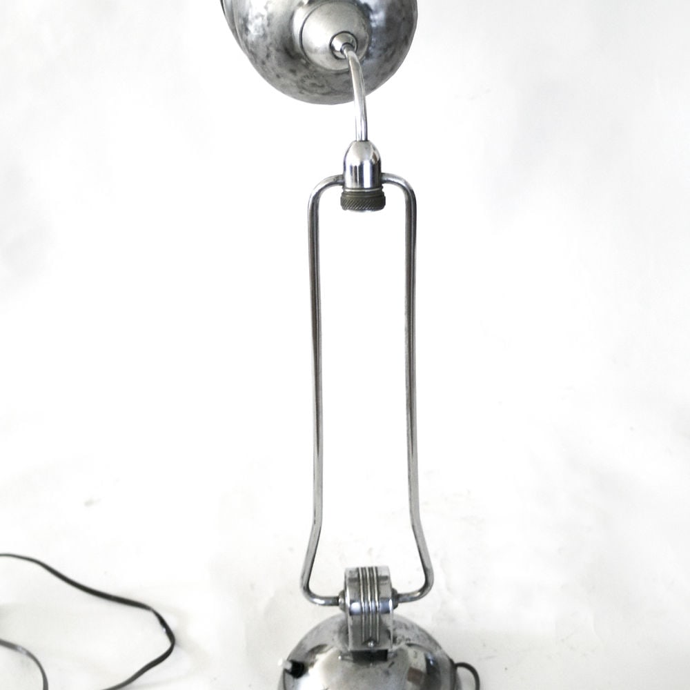 FRENCH MODERNIST DESK LAMP JUMO 610 PERRIAND small reflector 2 - 2