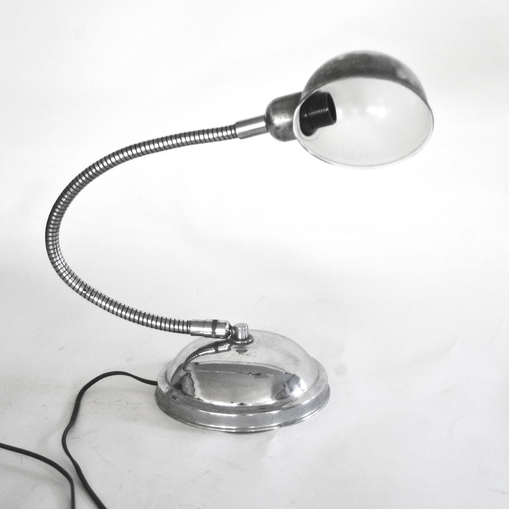 FRENCH MODERNIST JUMO TASK LAMP MID century Flex arm2 - 2