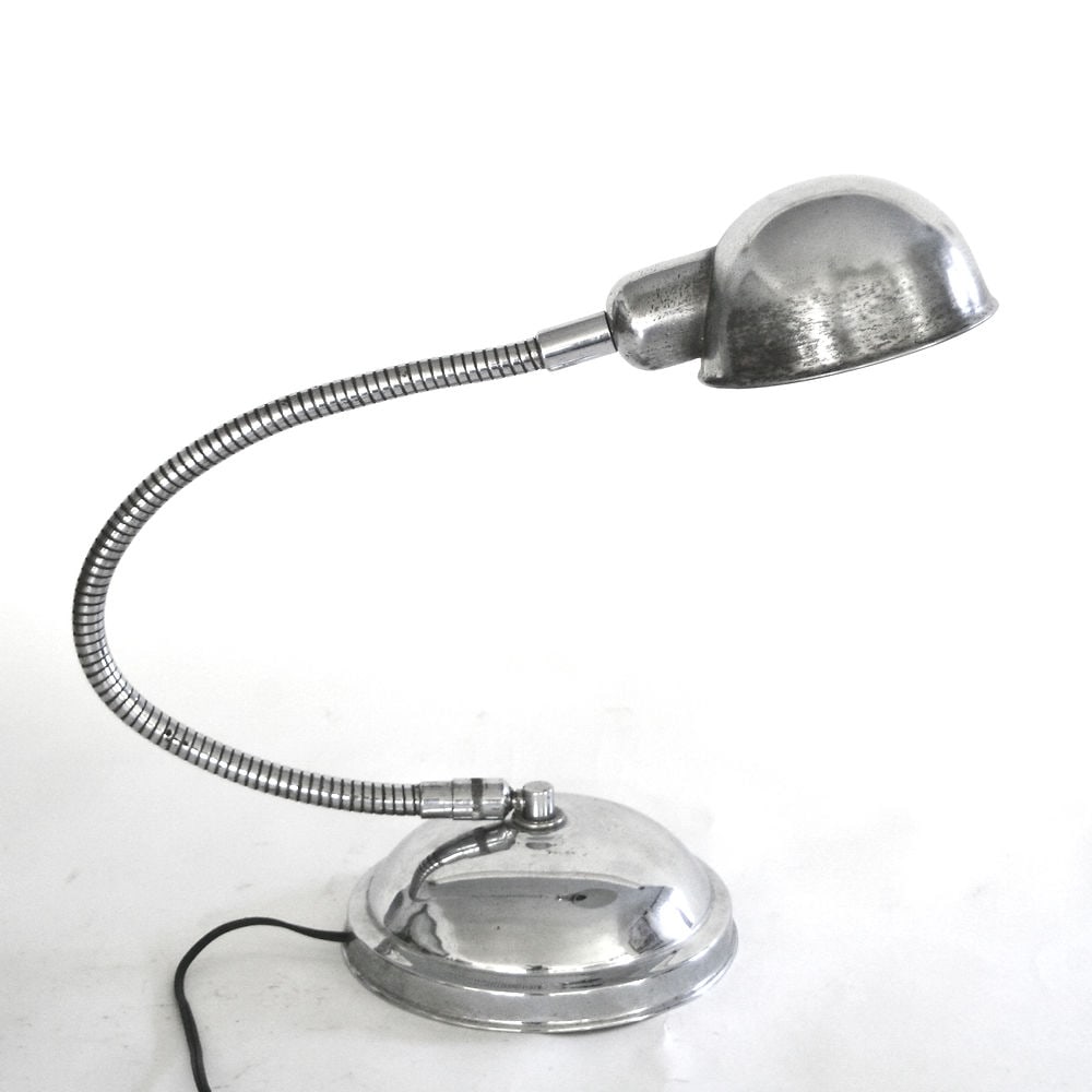 FRENCH MODERNIST JUMO TASK LAMP MID century Flex arm2 - 3