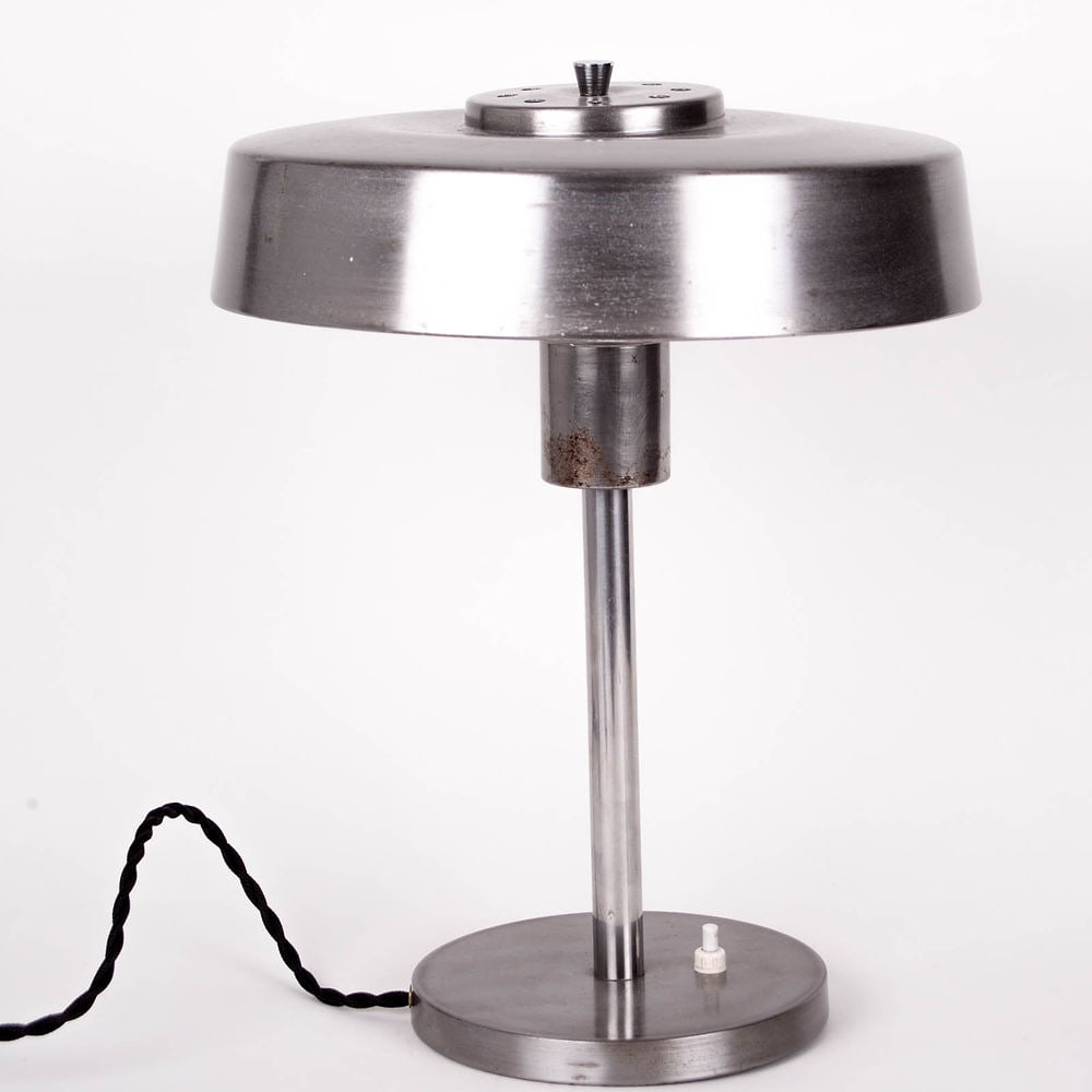 1960s Philips Desk Lamp designed by Louis Kalff large rod - 3