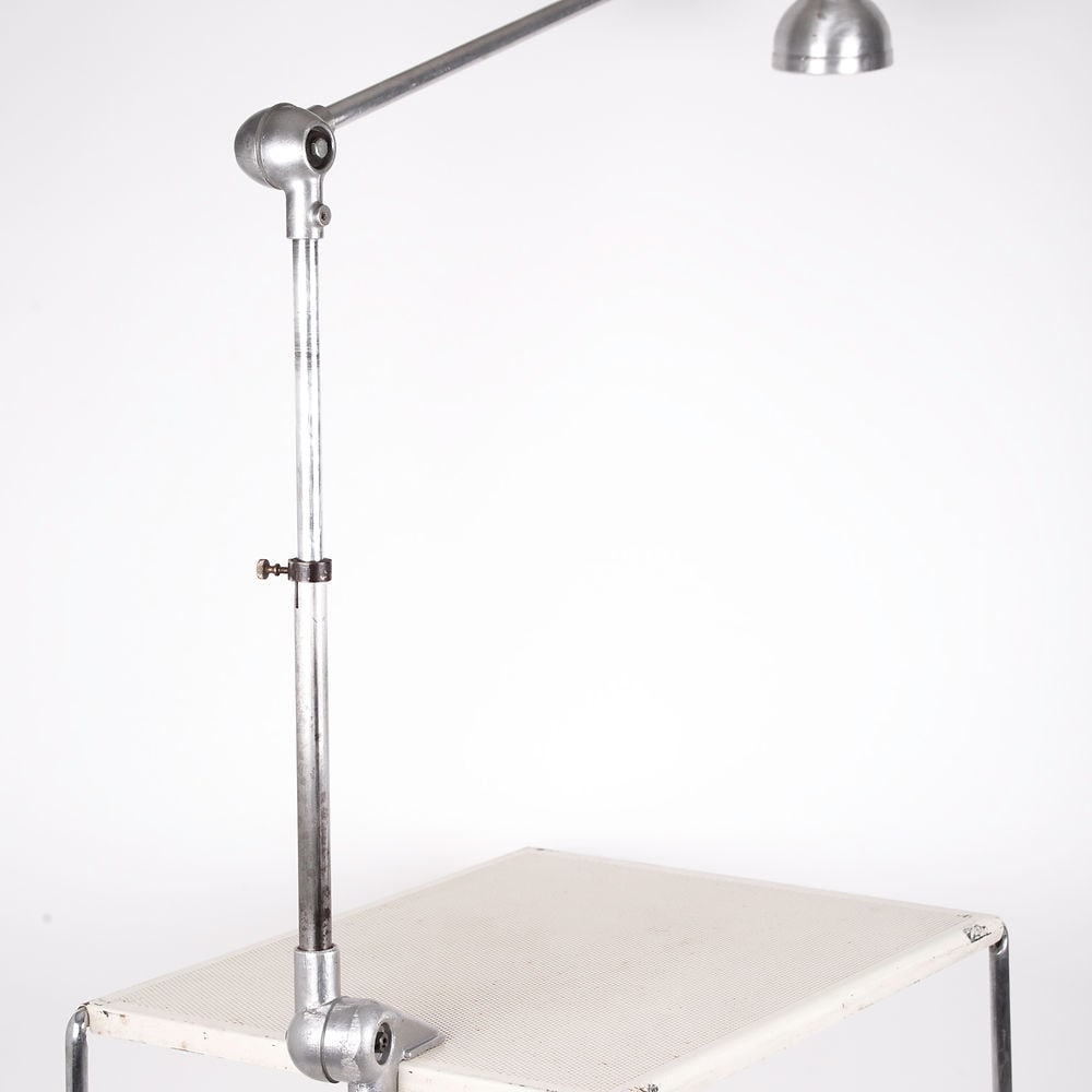 FRENCH INDUSTRIAL MODERNIST TASK LAMP LUMINA clamp - 2