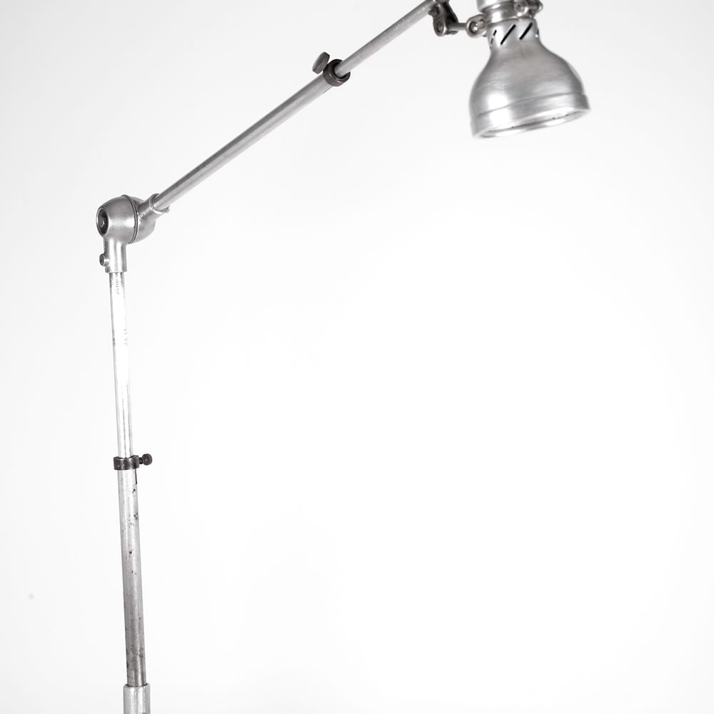 FRENCH INDUSTRIAL MODERNIST TASK LAMP LUMINA clamp - 3