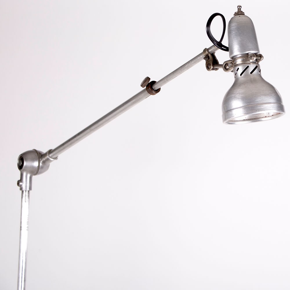 FRENCH INDUSTRIAL MODERNIST TASK LAMP LUMINA clamp - 4