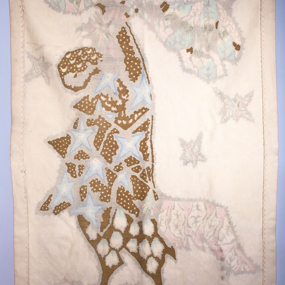 FRENCH hand silkscreen tapestry JEAN Lurcat COROT "le tapageur" - 4