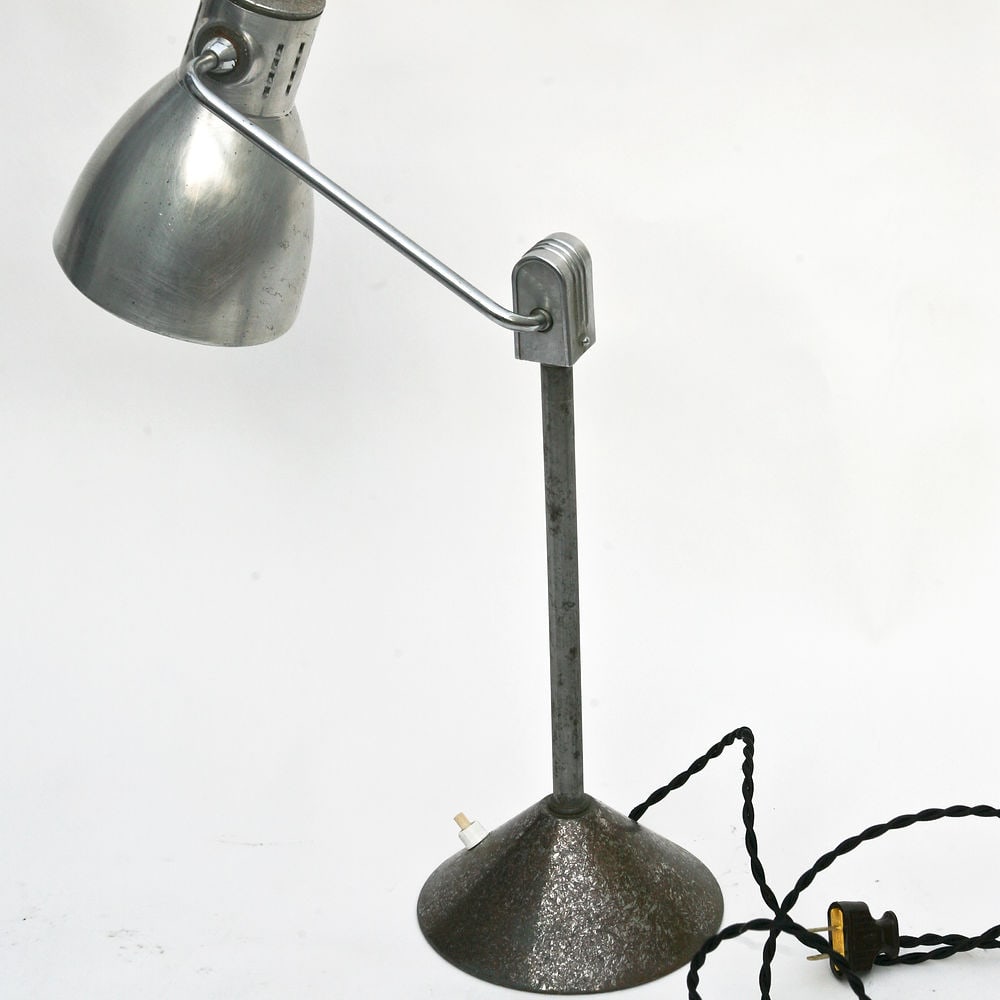 FRENCH MODERNIST DESK LAMP JUMO 800 ART DECO - 2