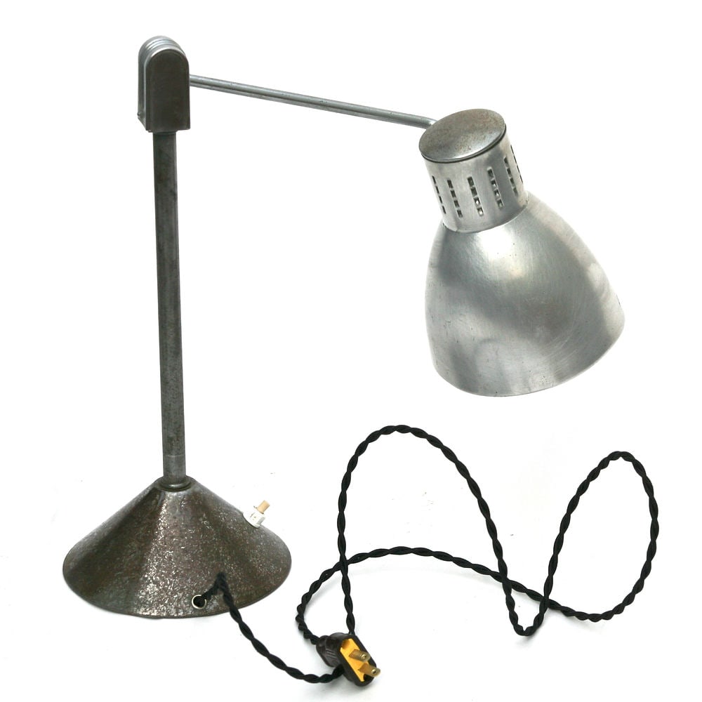FRENCH MODERNIST DESK LAMP JUMO 800 ART DECO - 3