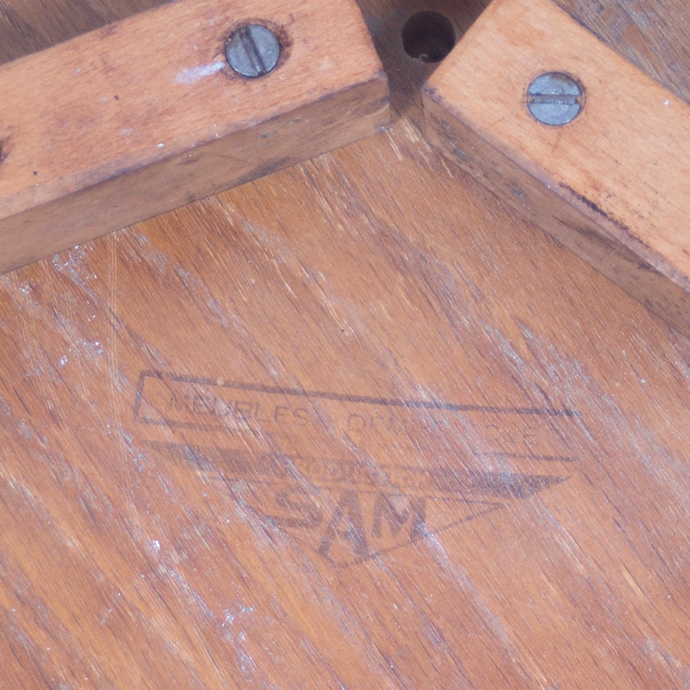 French mid century SAM coffee table circa 1960 - 3