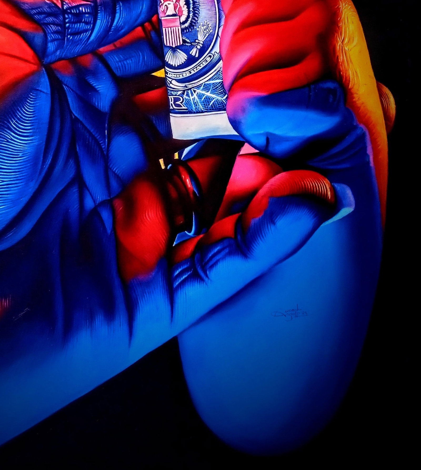 Awosola Michael Angello, Ebunoluwa 2 (I Give you My All) - 21st Century, Contemporary, Figurative, - 3