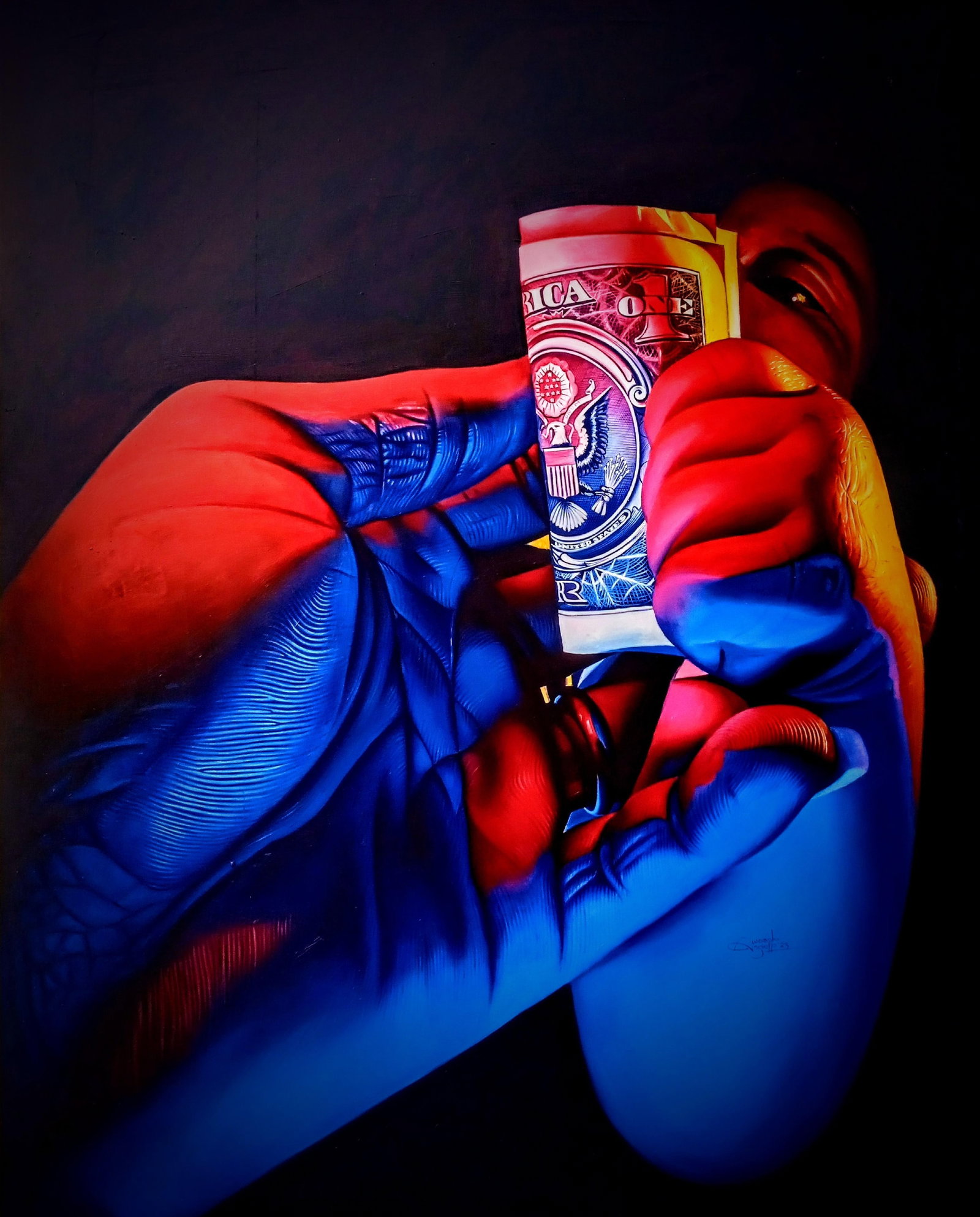 Awosola Michael Angello, Ebunoluwa 2 (I Give you My All) - 21st Century, Contemporary, Figurative, - 5