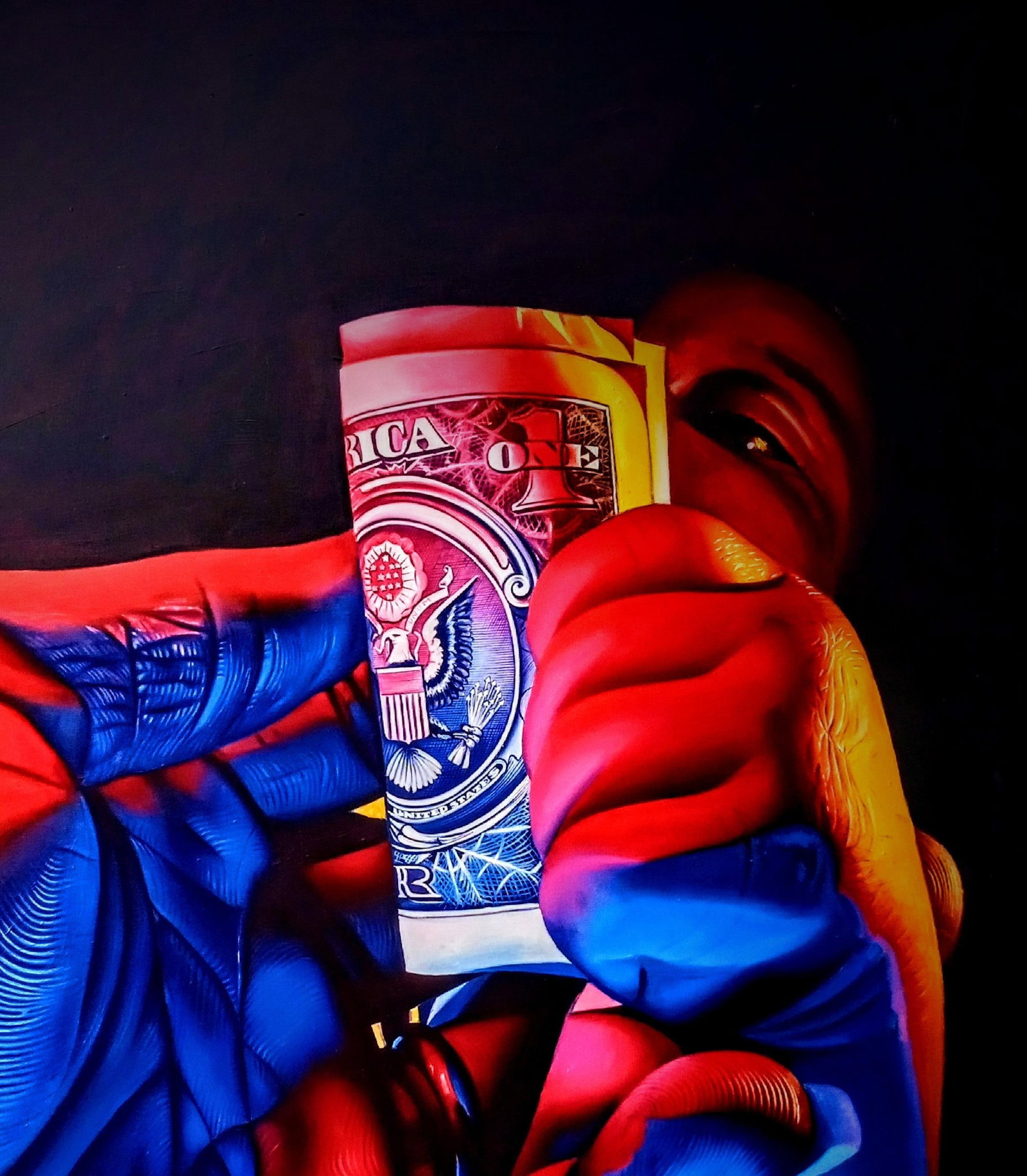 Awosola Michael Angello, Ebunoluwa 2 (I Give you My All) - 21st Century, Contemporary, Figurative, - 7