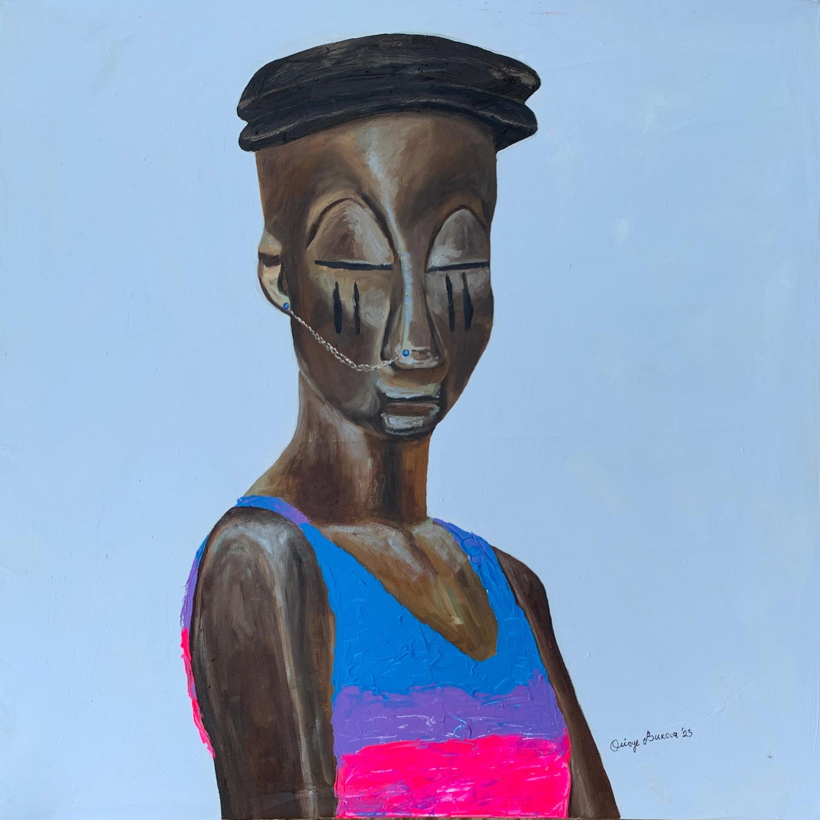 Bukola Orioye, Oju Loge (Beauty in Face), 2023 - 10