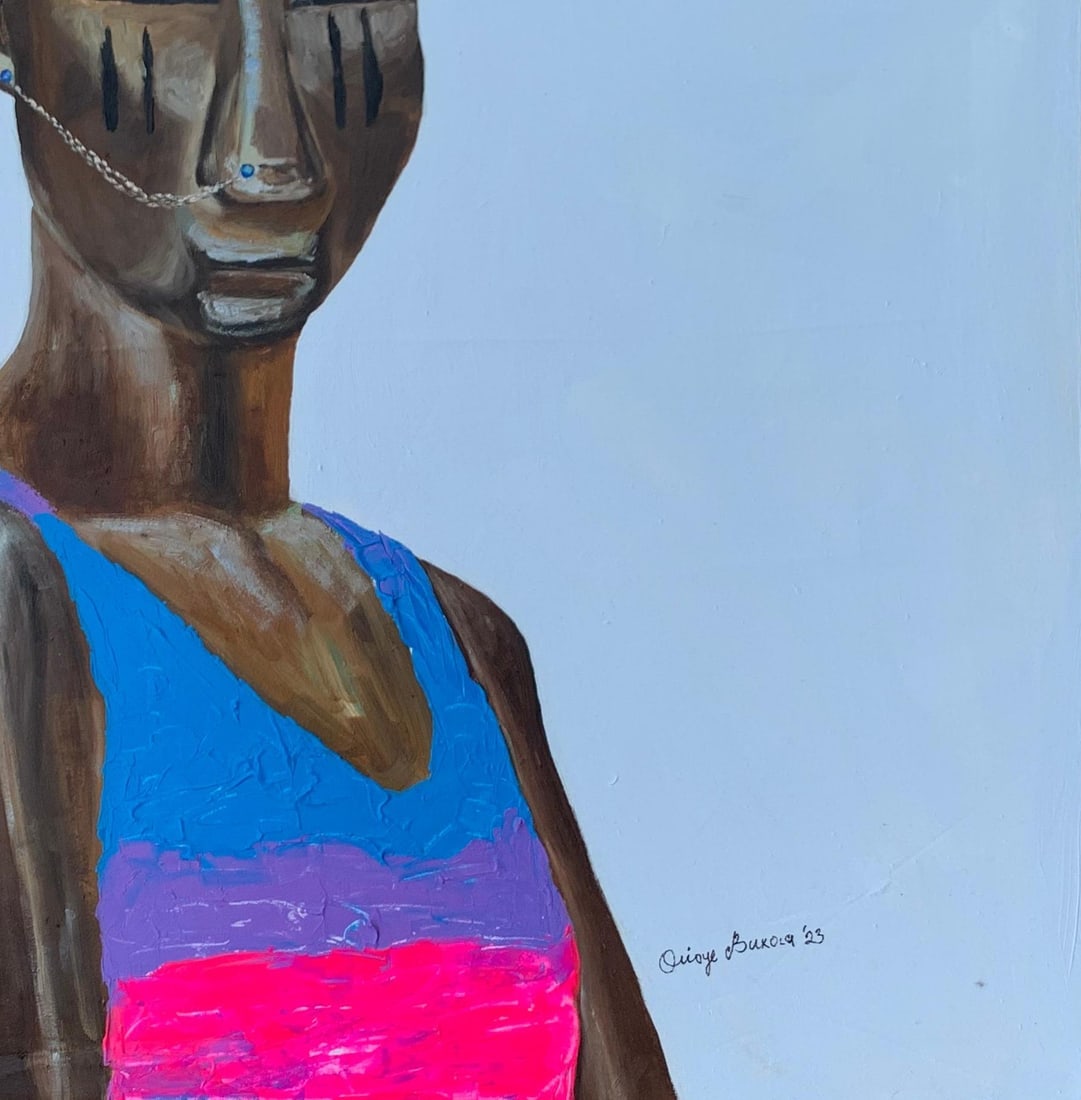 Bukola Orioye, Oju Loge (Beauty in Face), 2023 - 14