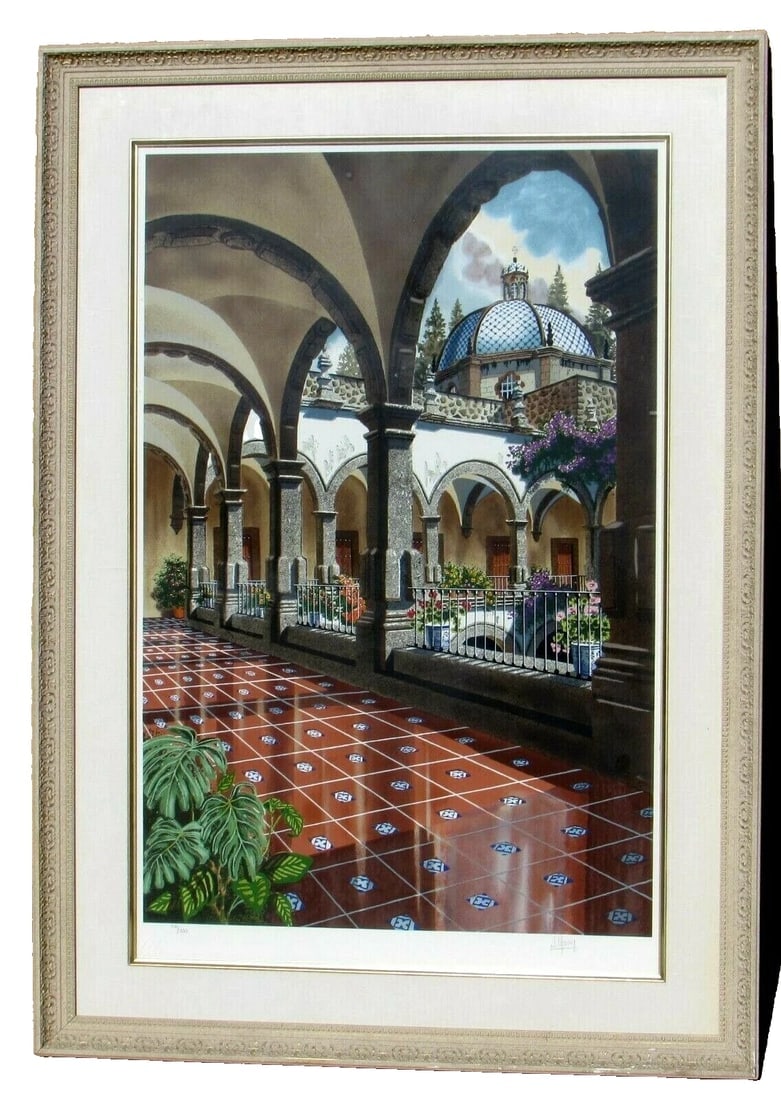 Juan Medina S/N Framed Serigraph First Light of Day 100/300 - 2