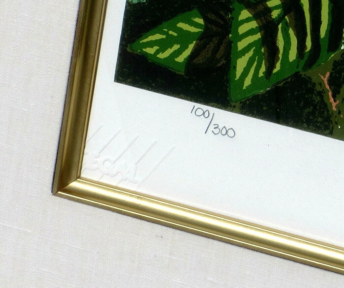 Juan Medina S/N Framed Serigraph First Light of Day 100/300 - 4