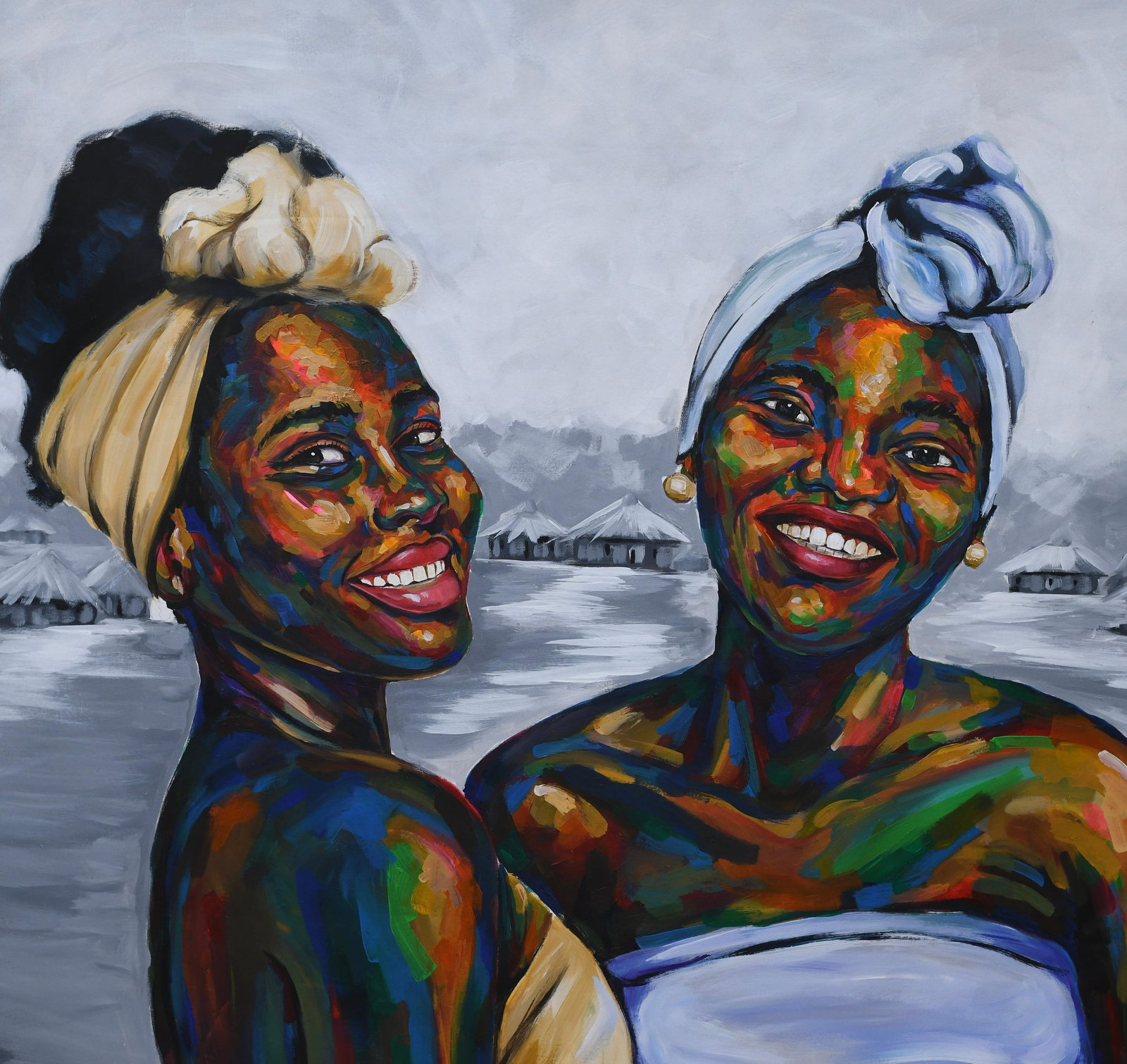 Damola Ayegbayo , Inside Black Pot, 2023 - 4