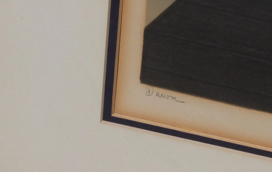 WILL BARNET "Dawn" Hand Pencil Signed Lithograph 79/175 Arches Paper Circa 1978 - 5