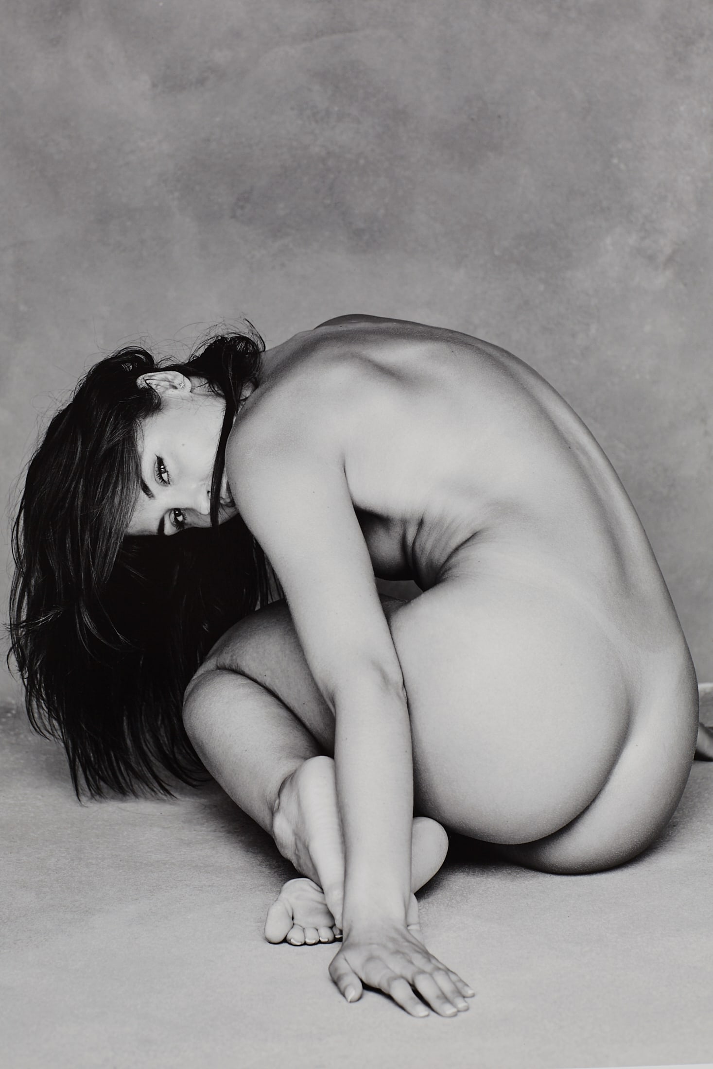 Seashell Sara: Artist: Spiros Politis Title: Seashell Sara Date/Period:2026 Materials:photography Size:19" x13" Descritpion:Sara photographed on a spring's day. Photographed in 2026 in London.Printed on the wonderfu