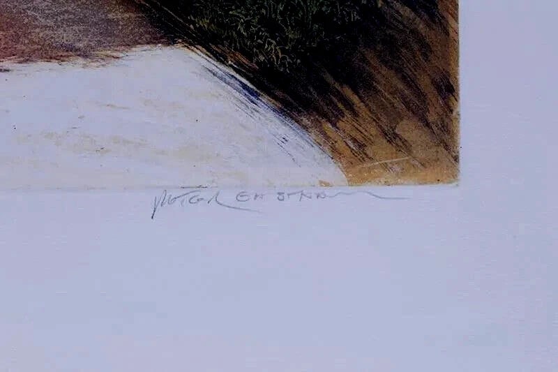 PETER EASTHAM British Midsummer Walk l Color Etching 29/250 - 5