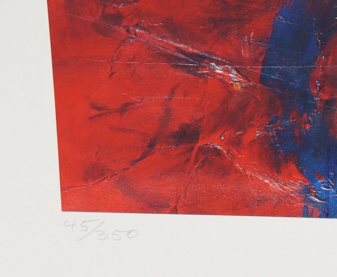 Robert Inman Abstract Expressionist S/N Offset Lithograph Soho #6 - 5