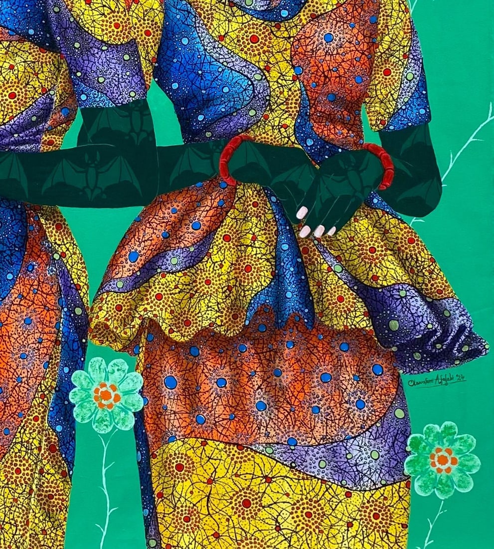 Oluwafemi Afolabi, Sisters in Yellow 3, 2024 - 15