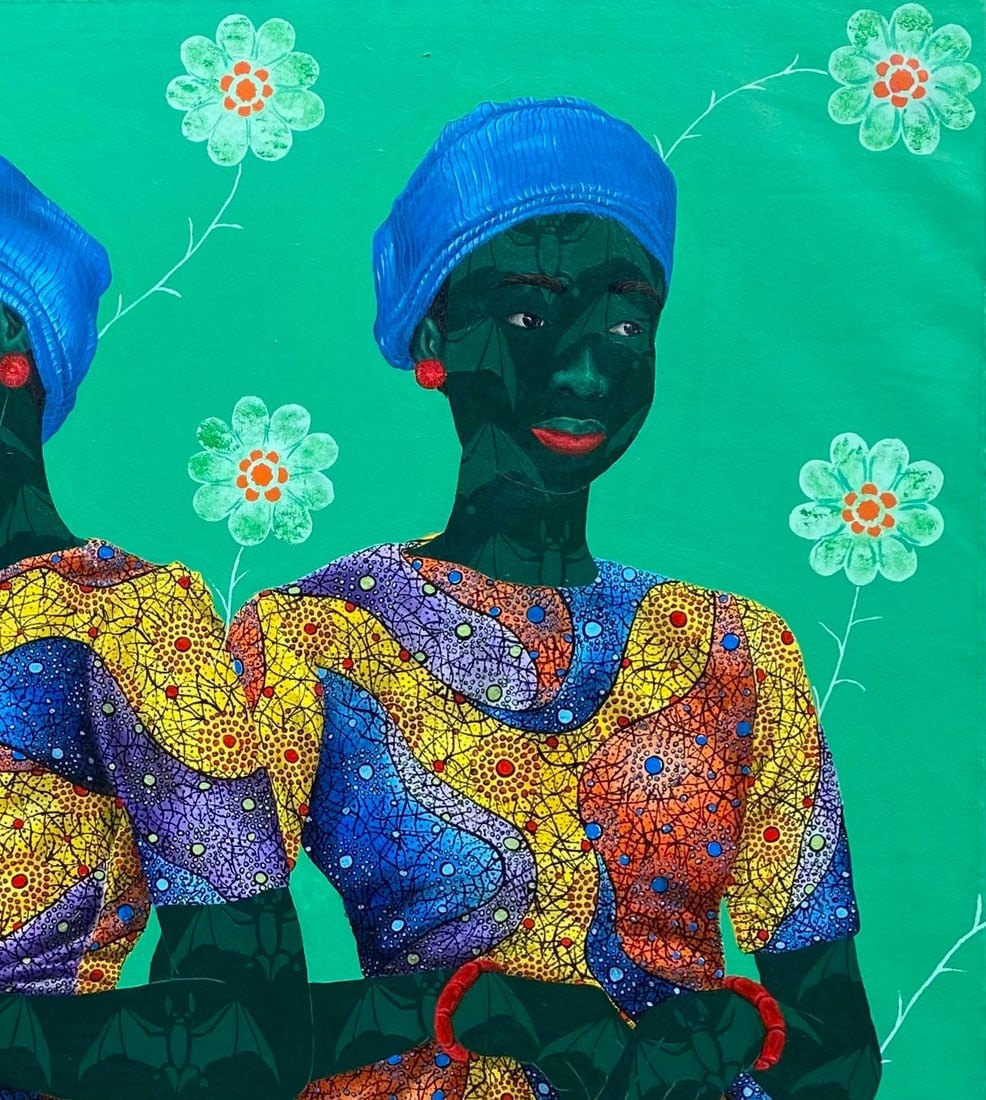 Oluwafemi Afolabi, Sisters in Yellow 3, 2024 - 7