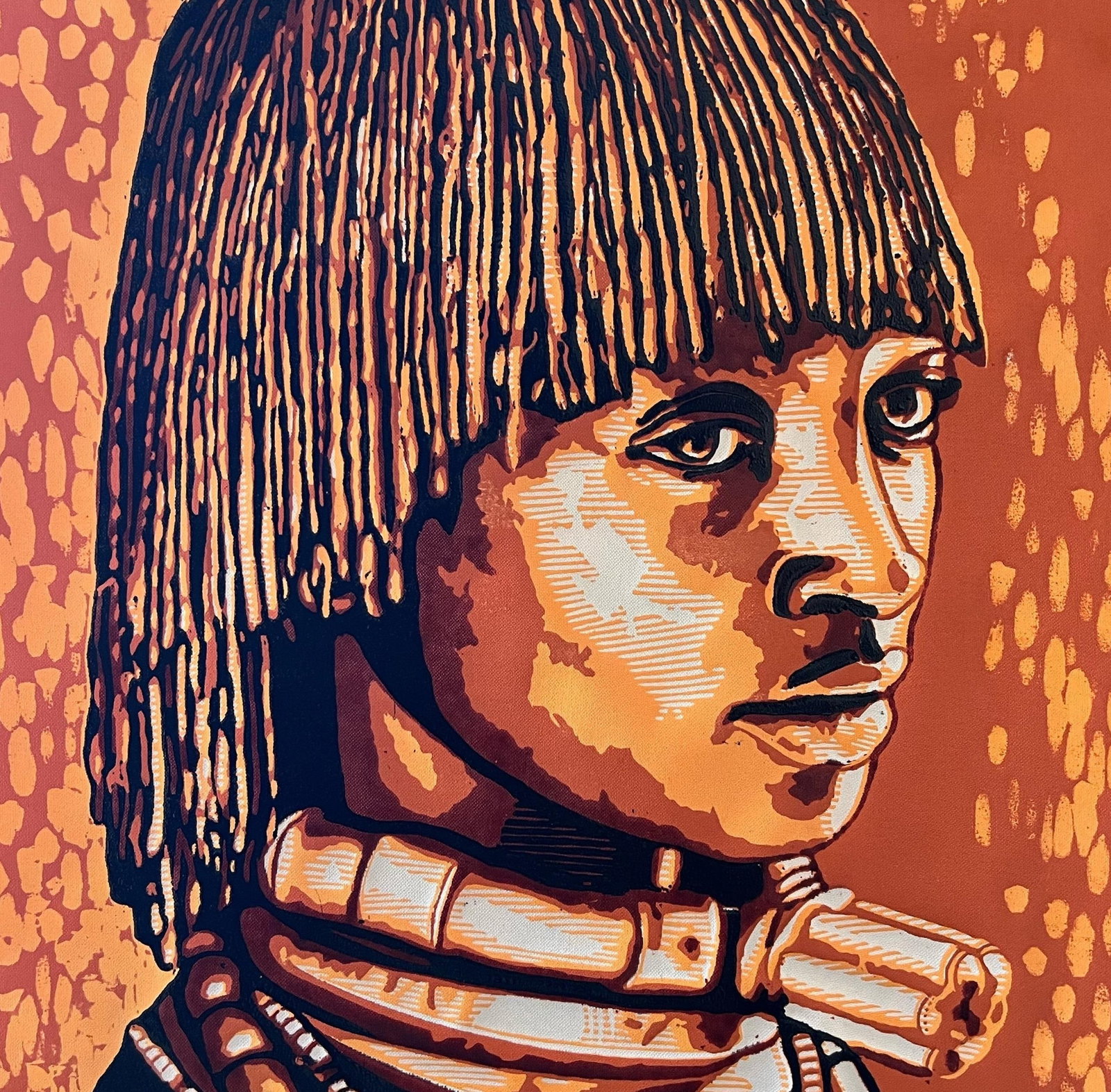 Tosin Oyeniyi , Indigenous Woman, 2022 - 7
