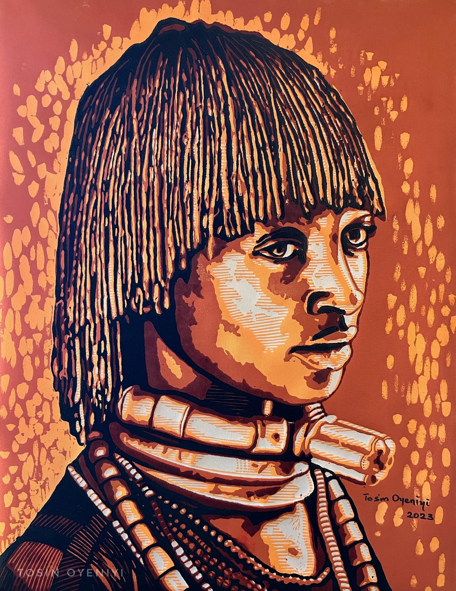 Tosin Oyeniyi , Indigenous Woman, 2022 - 8