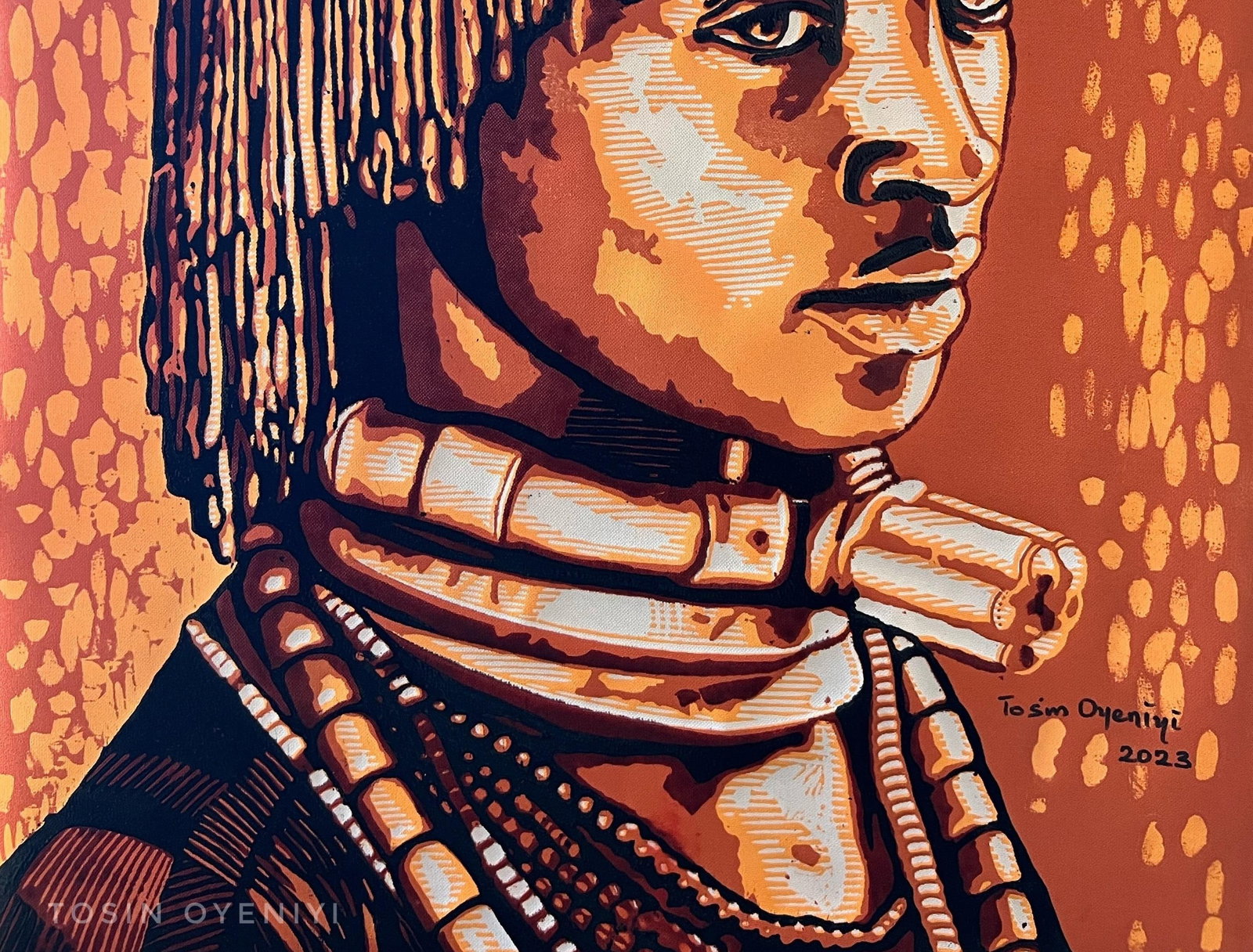 Tosin Oyeniyi , Indigenous Woman, 2022 - 6