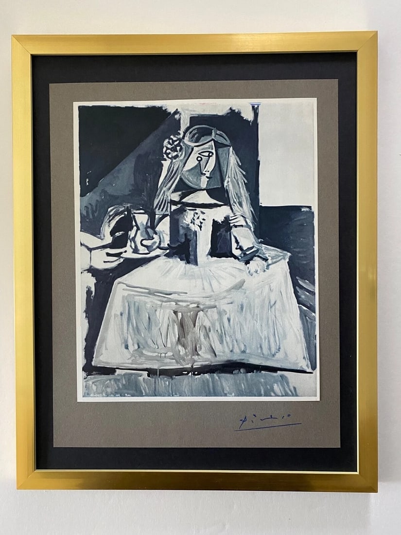 PABLO PICASSO + FROM 1969 + SIGNED + Collector Piece Framed (1 of 2)