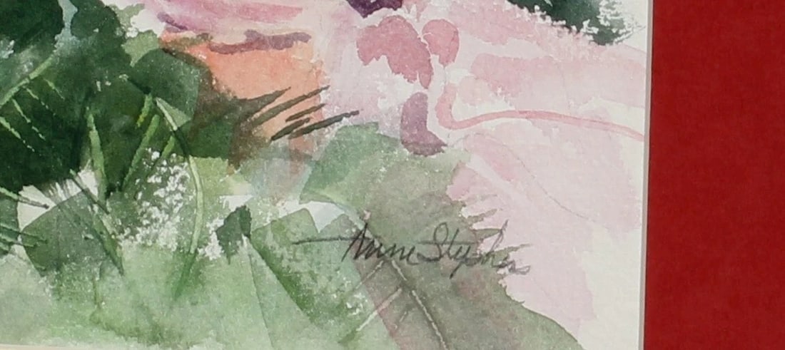 Artist Unidentified TRIBAL BOY Modern Watercolor painting - 4