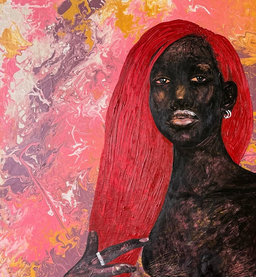 Maria Tendo, Red Hair, 2022 - 12