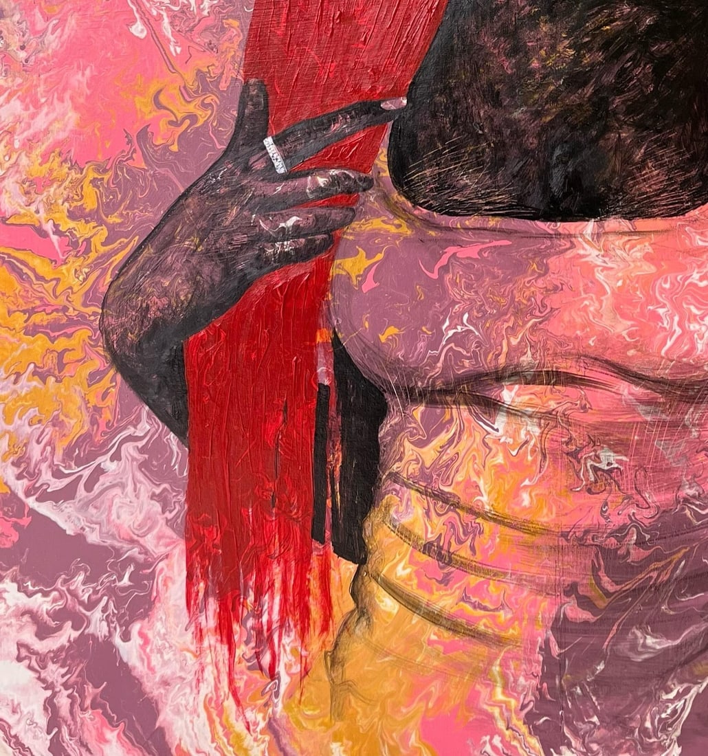 Maria Tendo, Red Hair, 2022 - 14