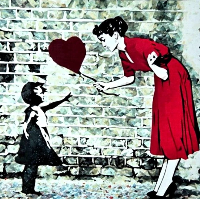 ALEXANDER DULAC | LET'S SHARE THE HEART Hand Signed Authentic Print Edof10 | COA - 4