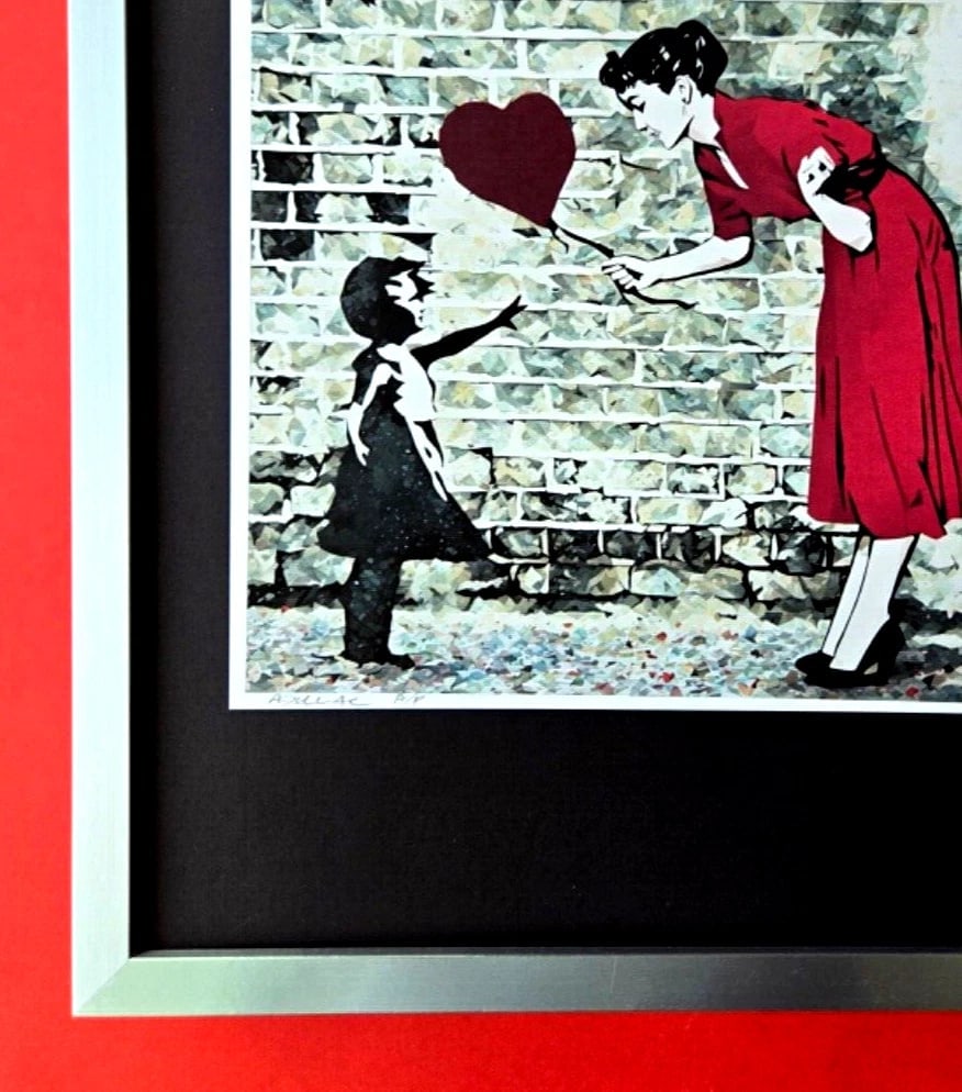 ALEXANDER DULAC | LET'S SHARE THE HEART Hand Signed Authentic Print Edof10 | COA - 5