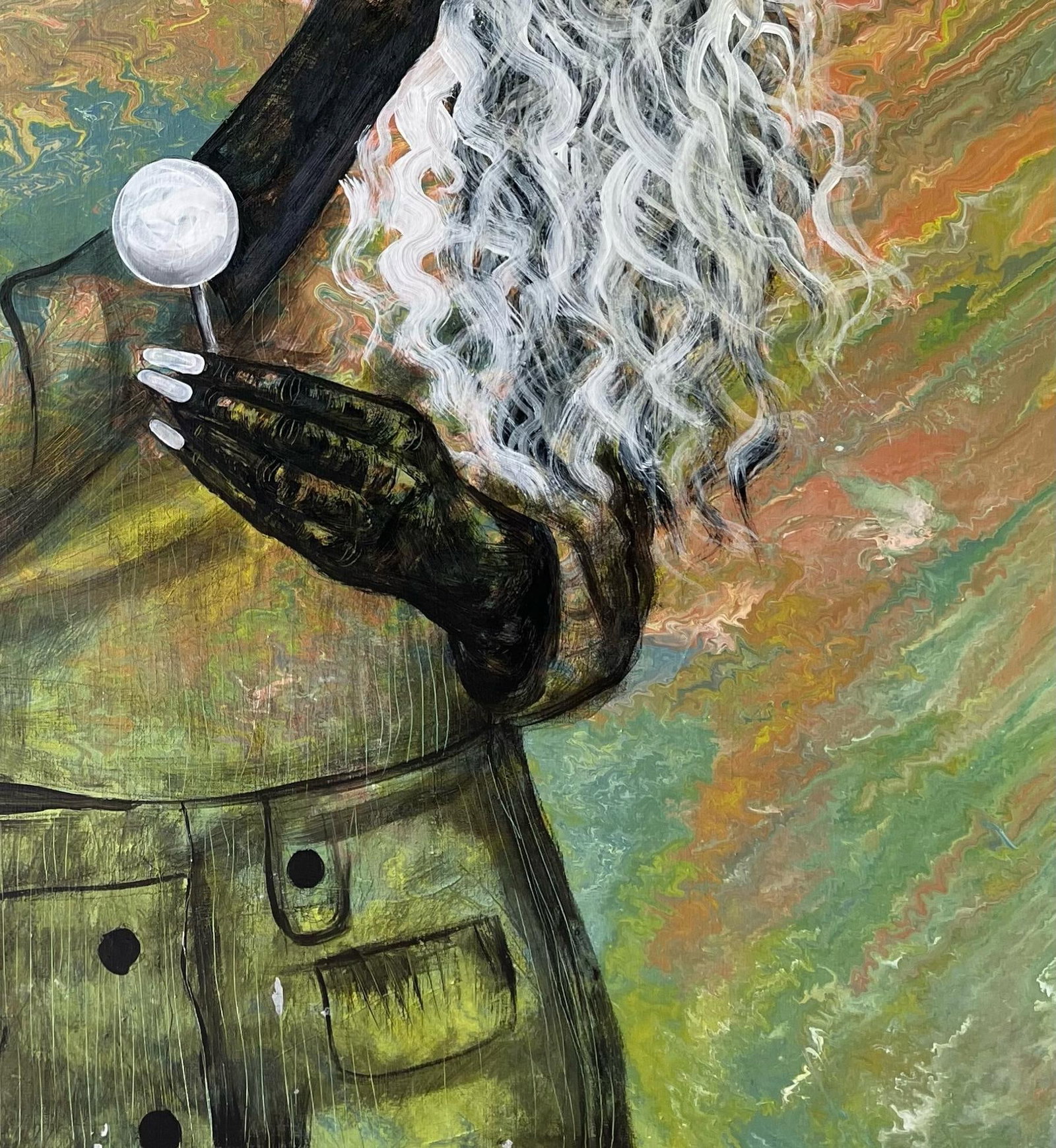 Maria Tendo, White Lollipop, 2022 - 9