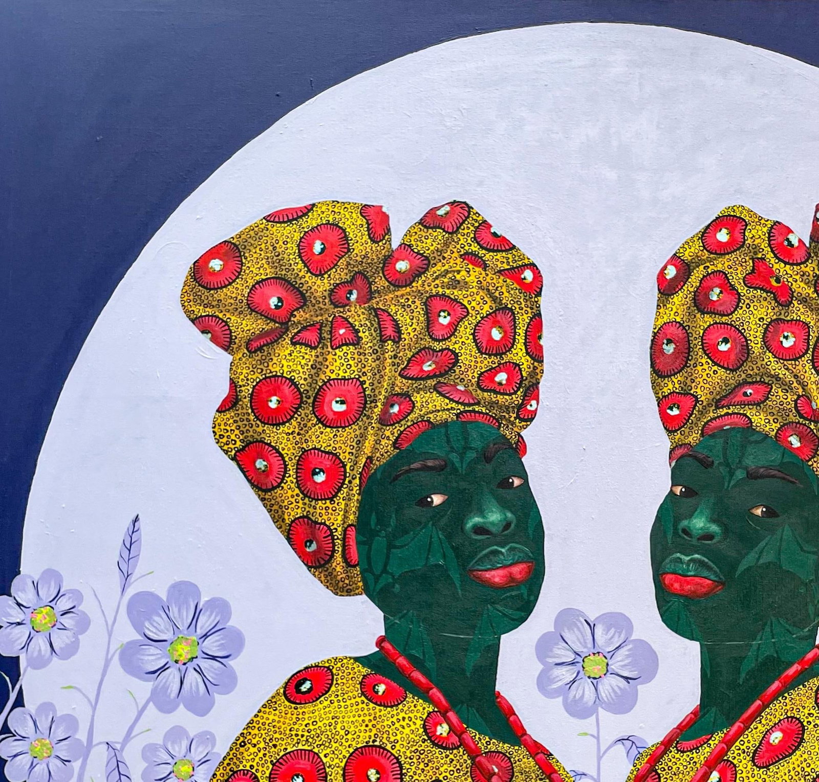 Oluwafemi Afolabi, Sisters in Yellow 2, 2024 - 6