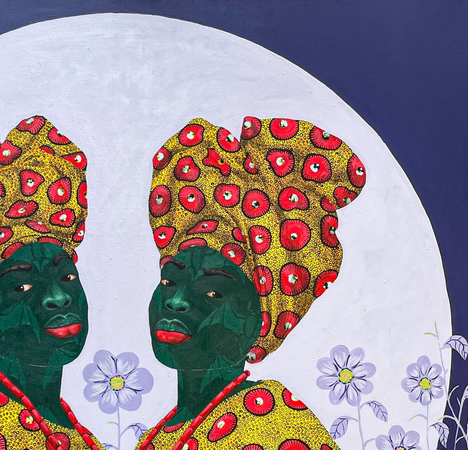 Oluwafemi Afolabi, Sisters in Yellow 2, 2024 - 7