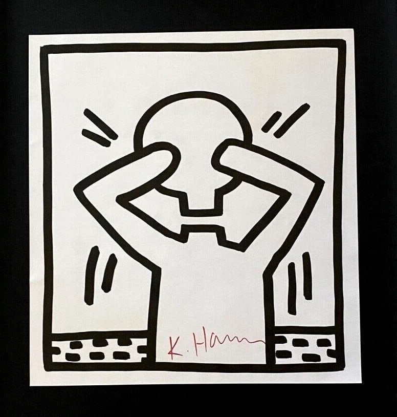 Keith Haring | Vibrant & Iconic Print Signed Framed 14x11 - 2