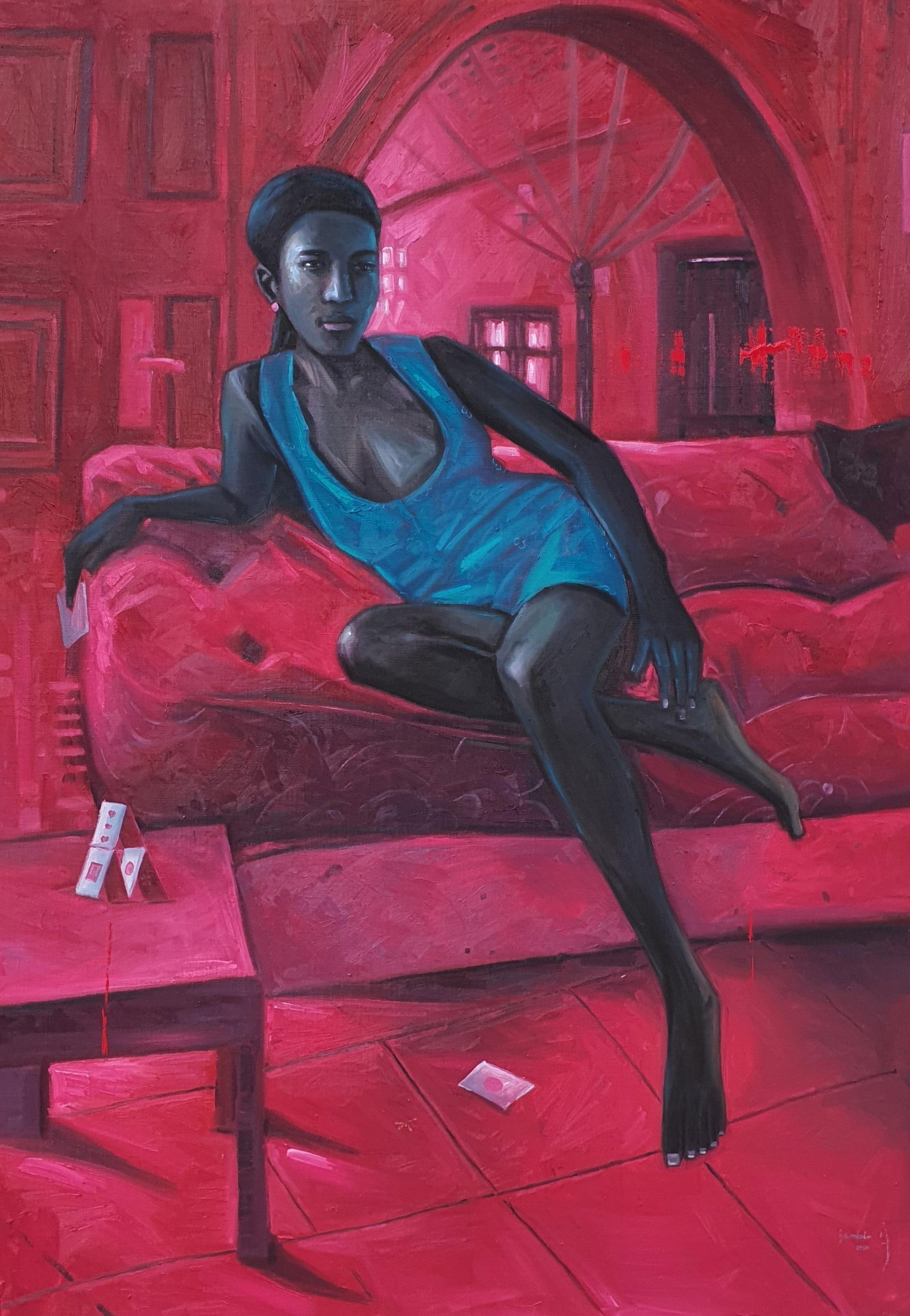 Ajegbomogun Damilola, Seine (The Self Romantic), 2024 - 5