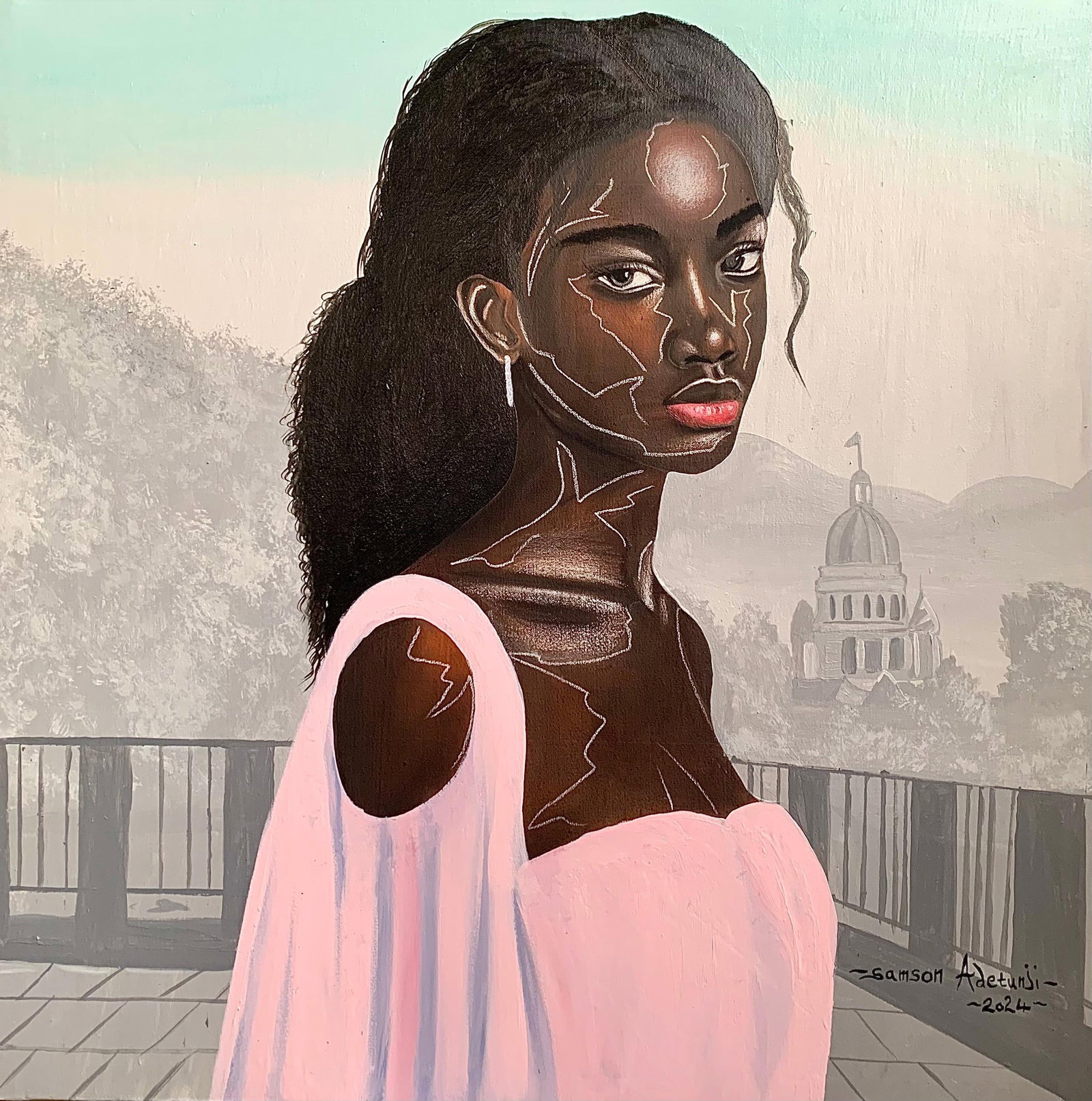 Samson Adetunji, Enchanting Elegance, 2024 - 4