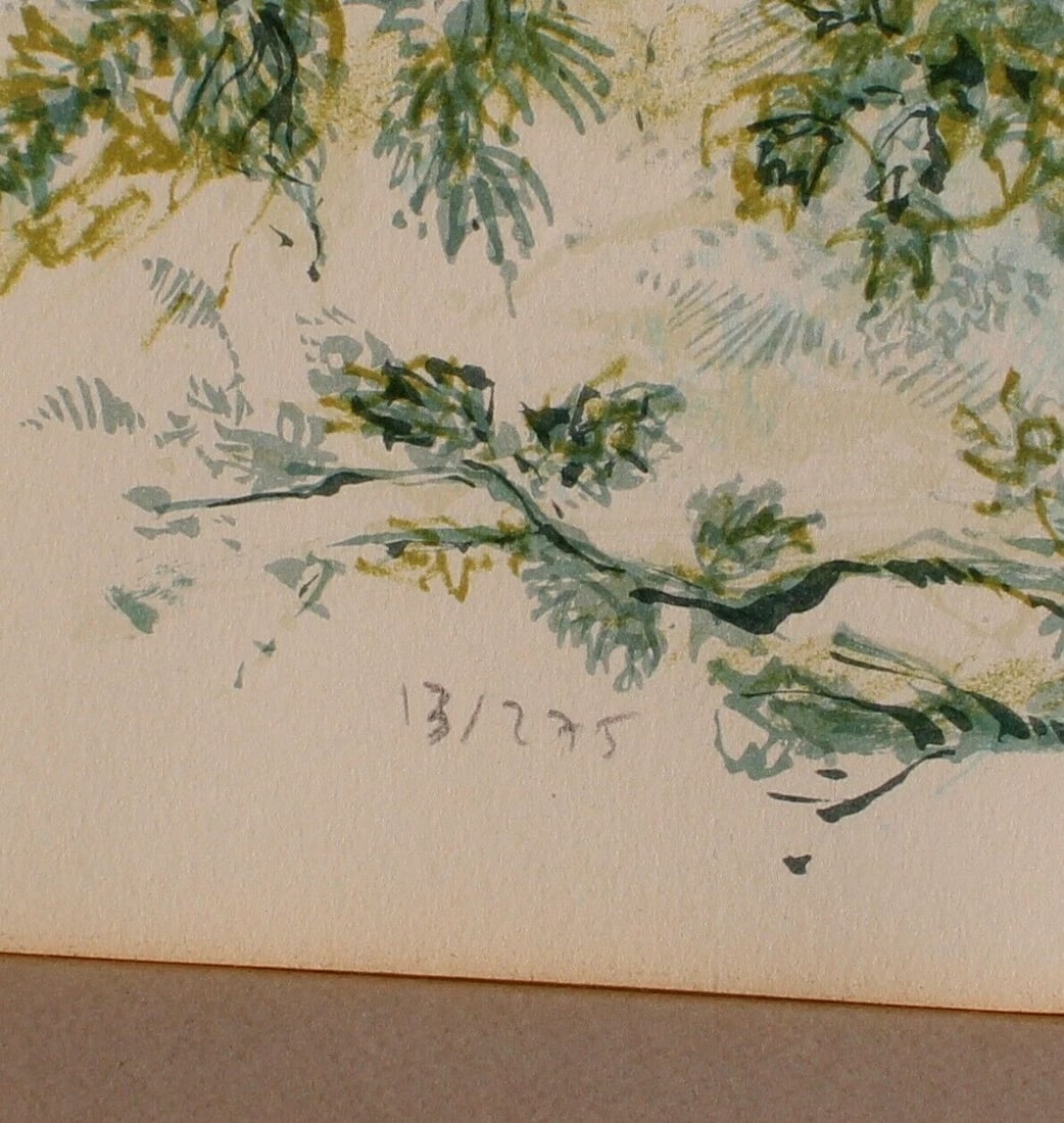 DANIEL LOURADOUR S/N Lithograph Carriage by Country House COA Collector's Guild - 5
