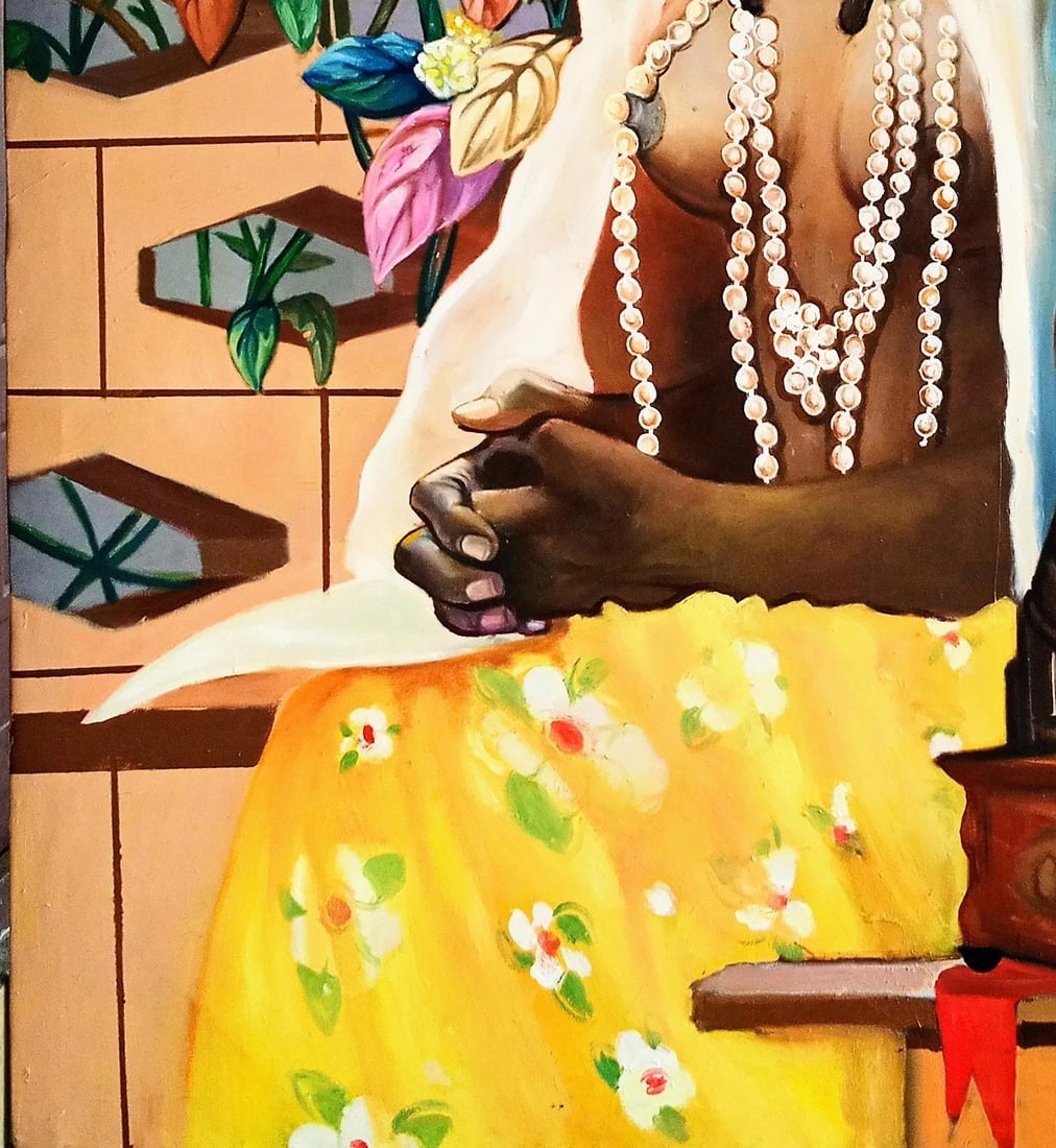 Obiora Anamaleze, Letter to Olive, 2023 - 8