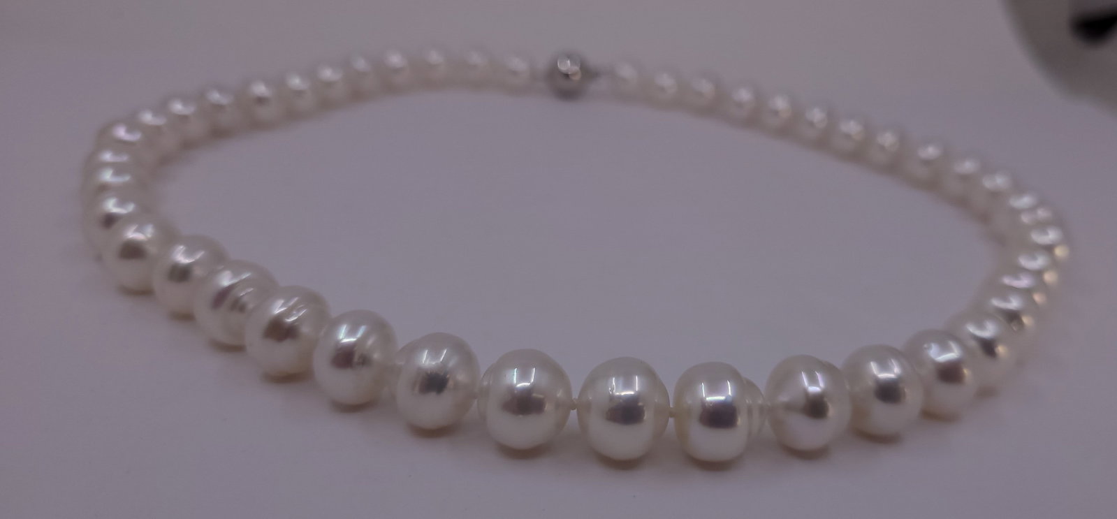 Necklace PSL Certified Australian South Sea Pearls - 9.0x11.2mm - 16