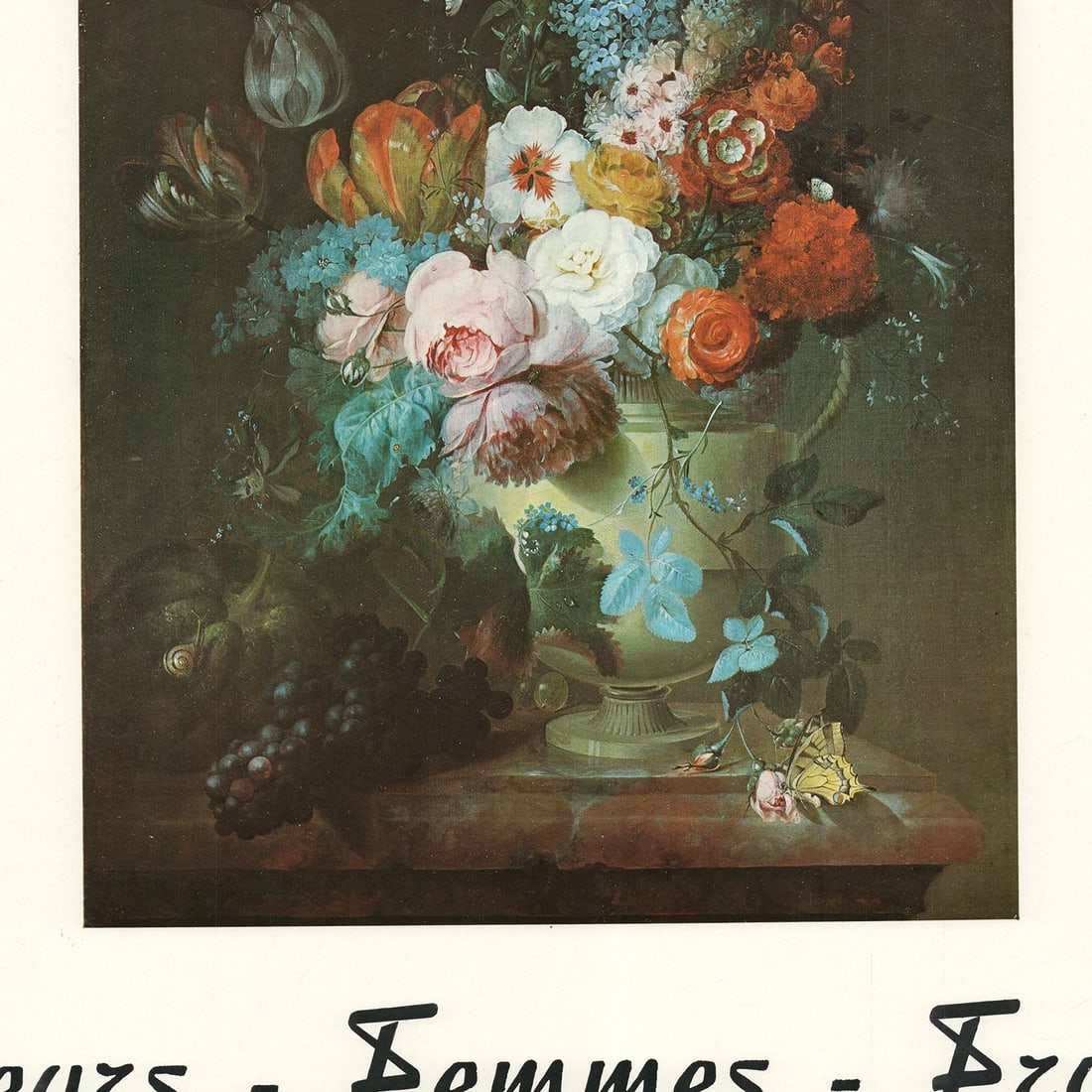 Fleurs - Femmes - Fruits - 3