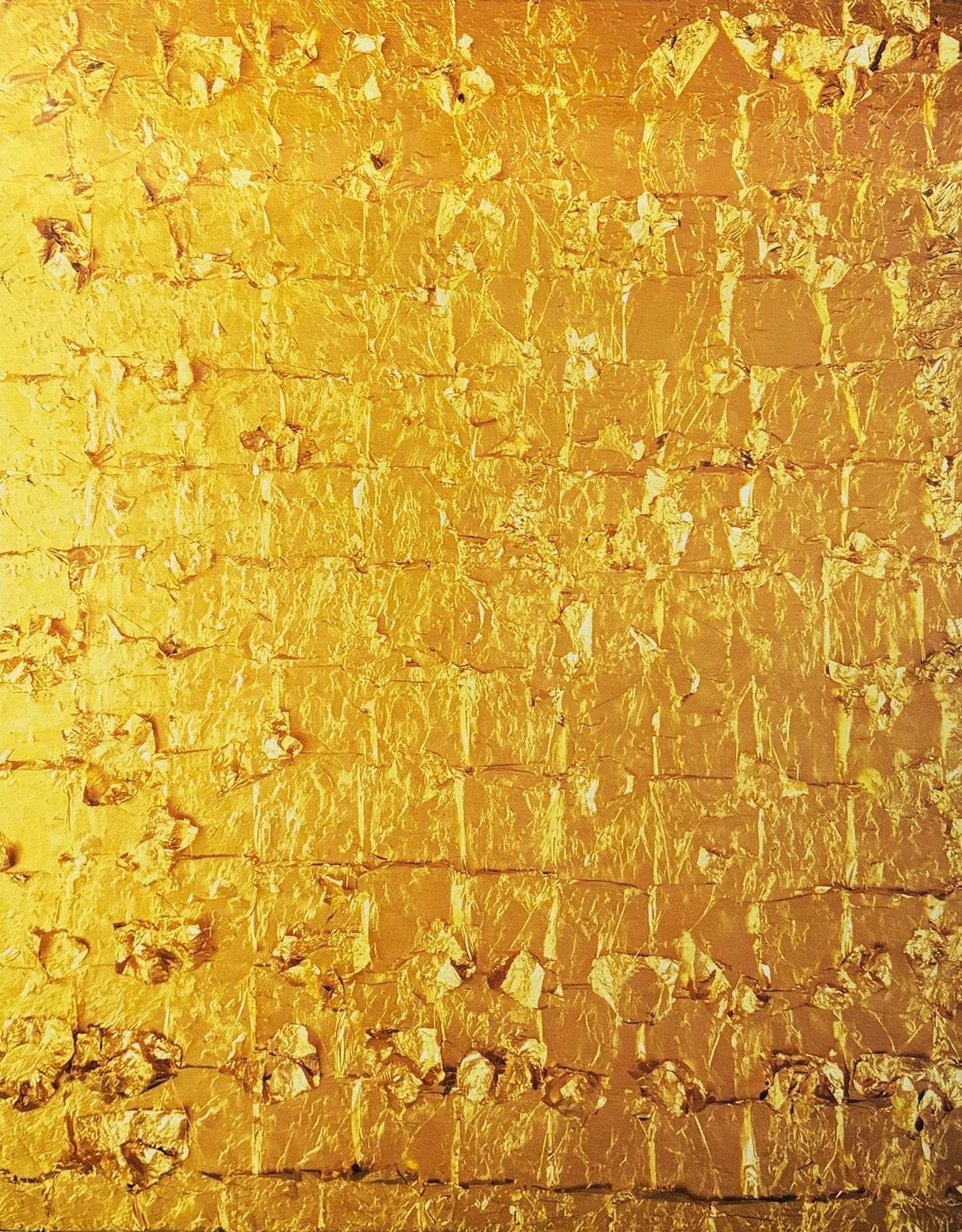 Gold Leaf on Panel - 2