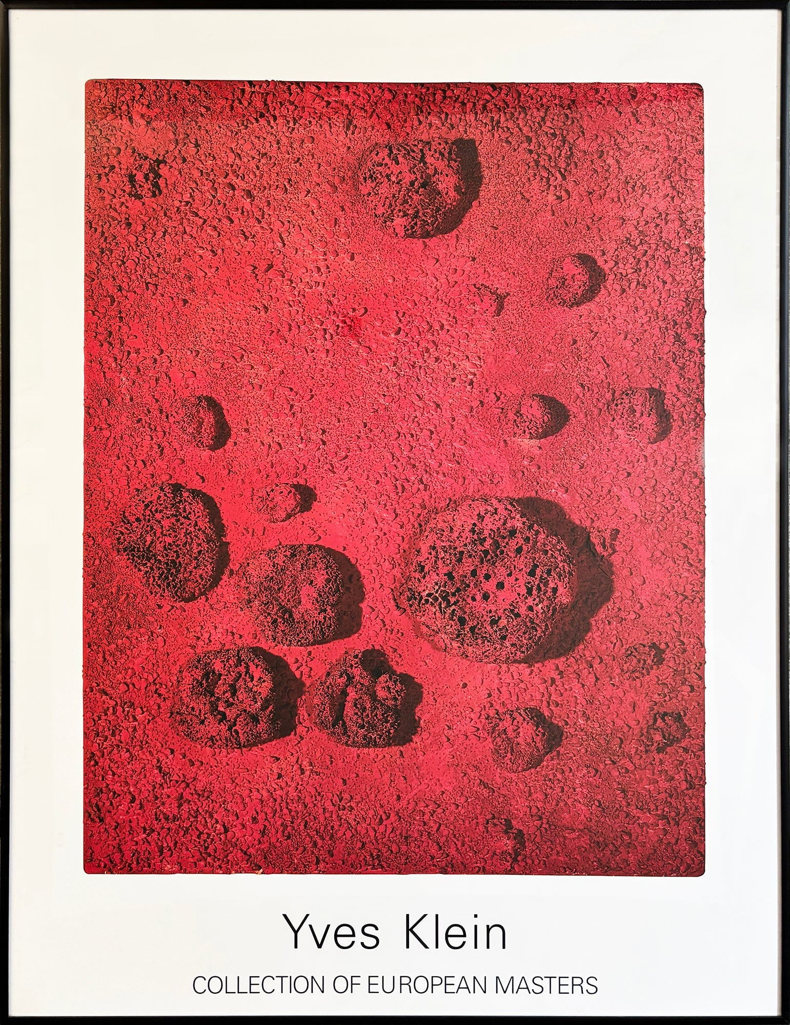 RE26: RE26 by Yves Klein, 1994 Unsigned Offset Lithograph. Paper size is 35.5 x 27.5 inches, with an image size of 27.5 x 22 inches. The Offset Lithograph is from an unknown edition size. and is currently