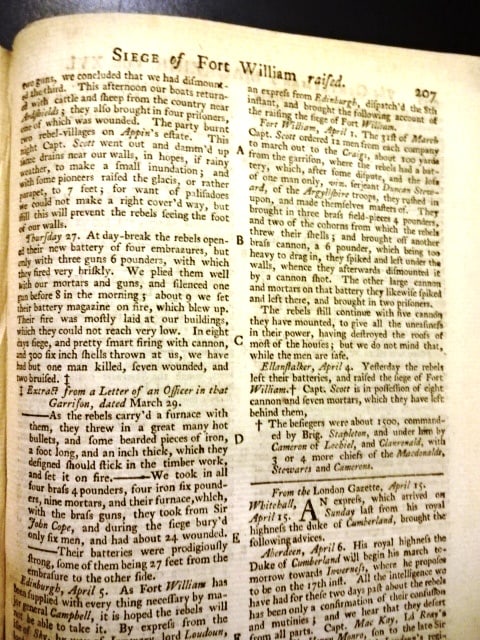 1746 Magazine Jacobite Rebellion Fort William - 2